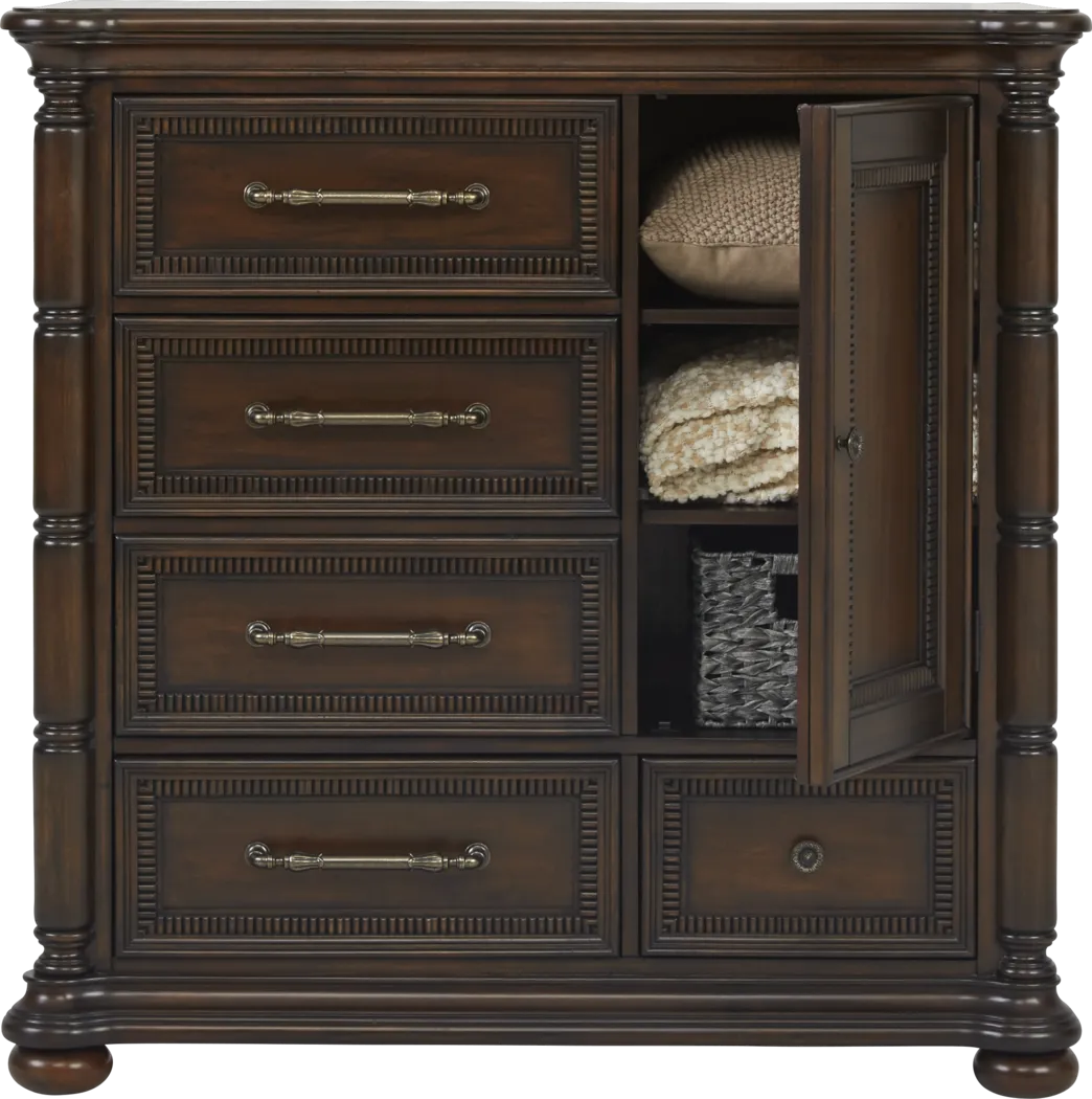 Cindy Crawford Home Grand Cayman Brown Bureau - Thumbnail - Image 2