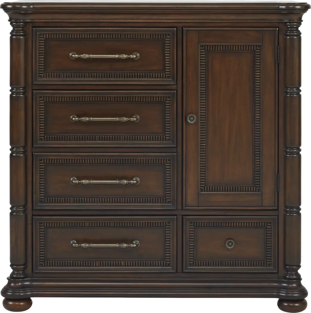 Cindy Crawford Home Grand Cayman Brown Bureau - Thumbnail - Image 1