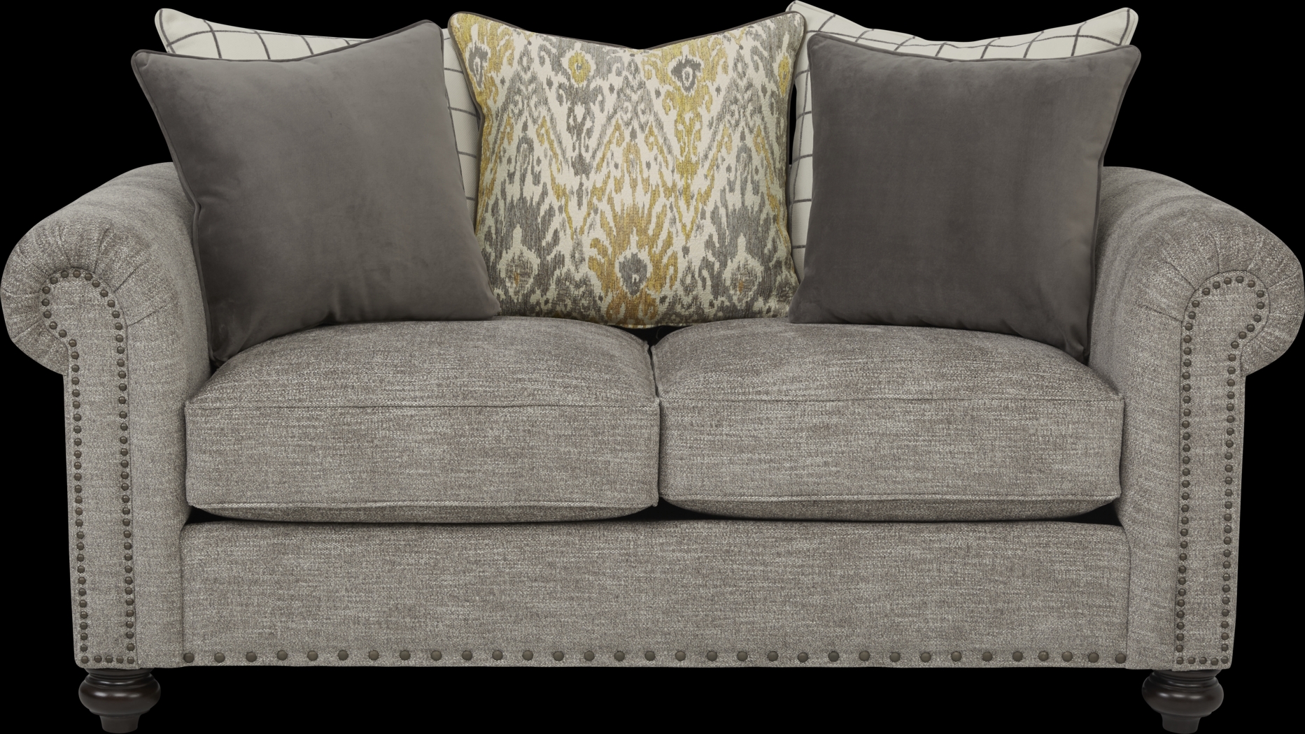 Cindy Crawford Home Greenwich Pointe Gray 8 Pc Living Room - Thumbnail - Image 6