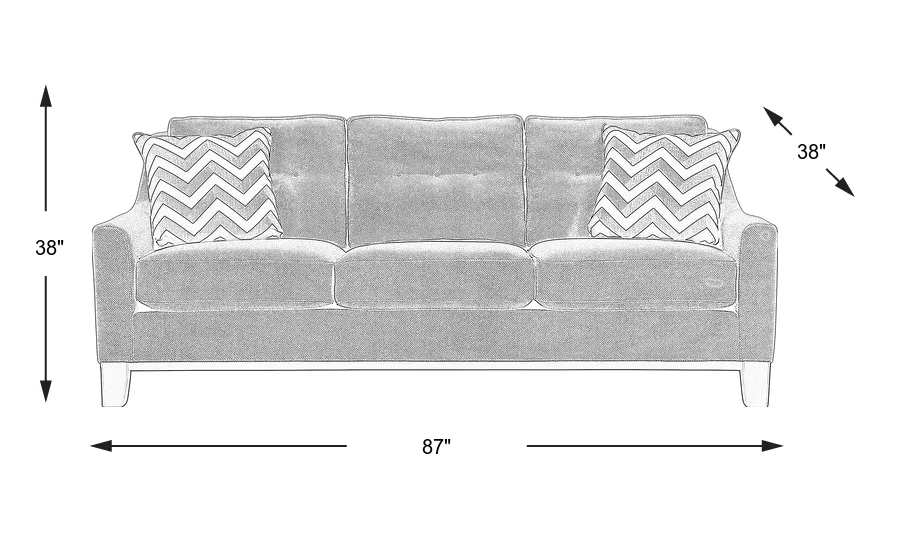 Dimension Image. Please refer to the Dimension Tab on this page for dimension details.