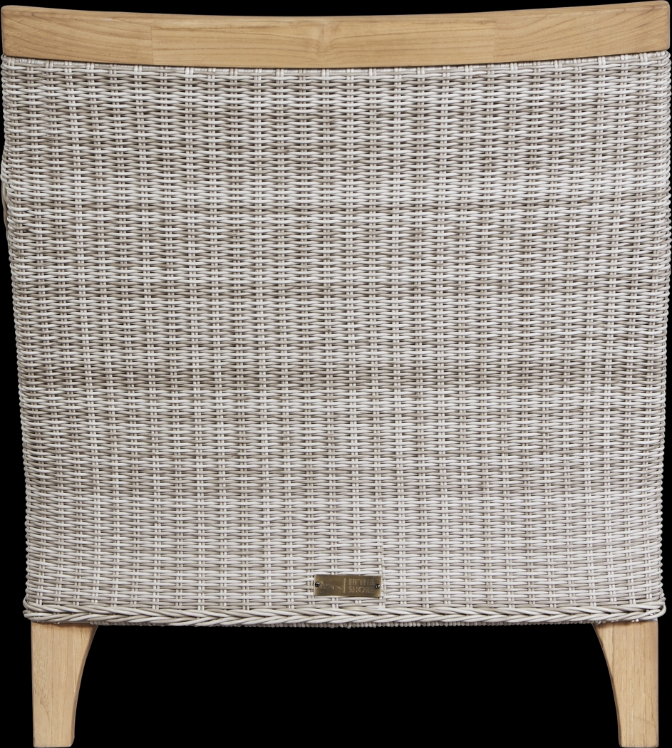 Hamptons Cove Gray 4 Pc Outdoor Seating Set with Seafoam Cushions - Thumbnail - Image 6