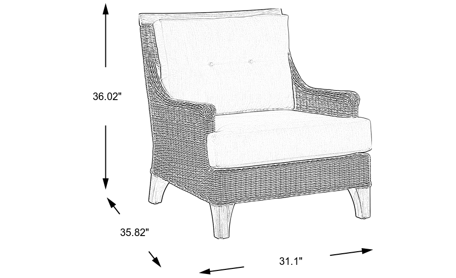 Dimension Image. Please refer to the Dimension Tab on this page for dimension details.