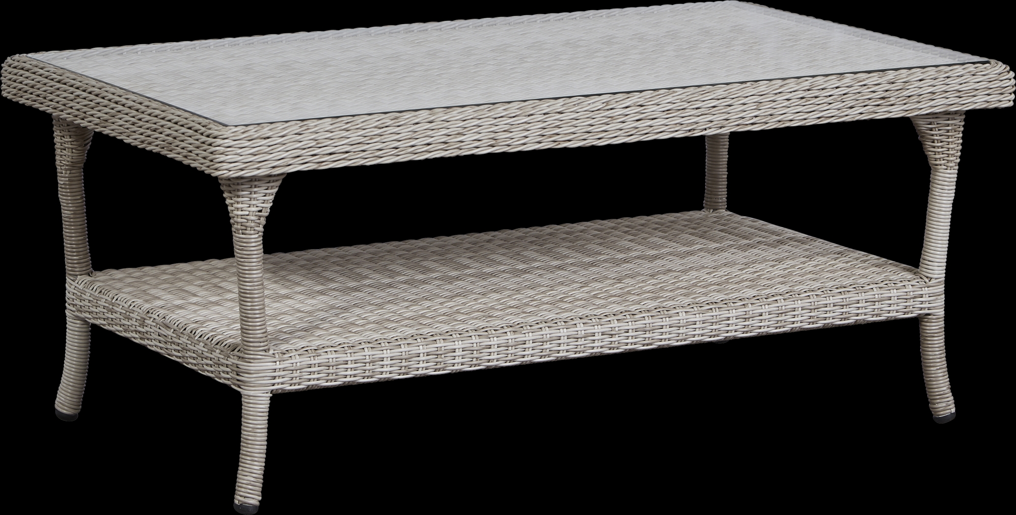 Cindy Crawford Home Hamptons Cove Gray 4 Pc Outdoor Seating Set with Denim Cushions - Thumbnail - Image 4