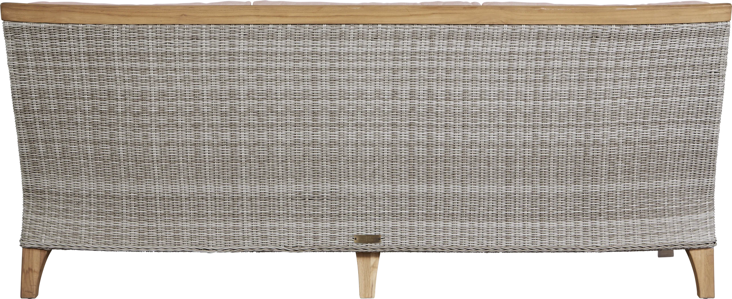 Cindy Crawford Home Hamptons Cove Gray 4 Pc Outdoor Seating Set With Rollo Seafoam Cushions - Thumbnail - Image 3