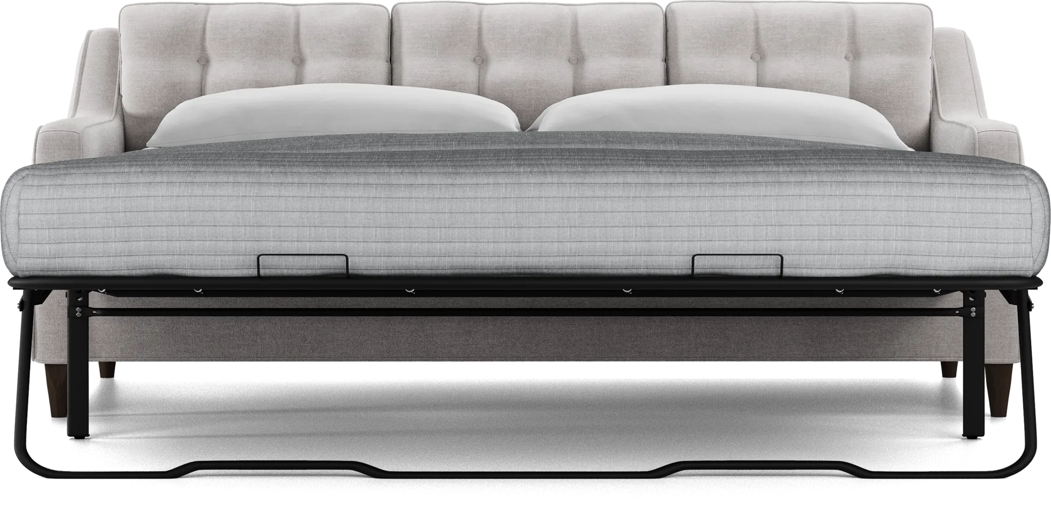 Hanover Dove Chenille Sleeper Chaise Sofa - Thumbnail - Image 4