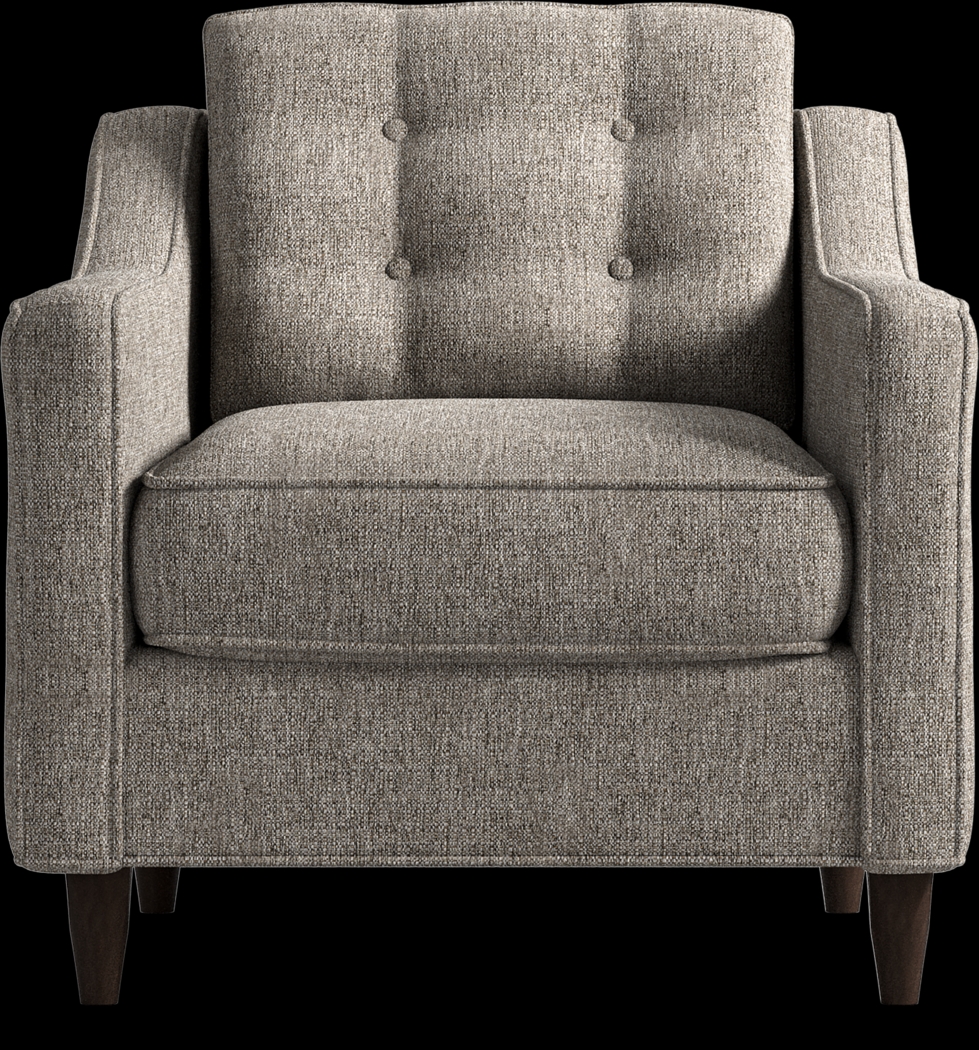 Hanover Gray Textured 5 Pc Sectional Living Room - Thumbnail - Image 7