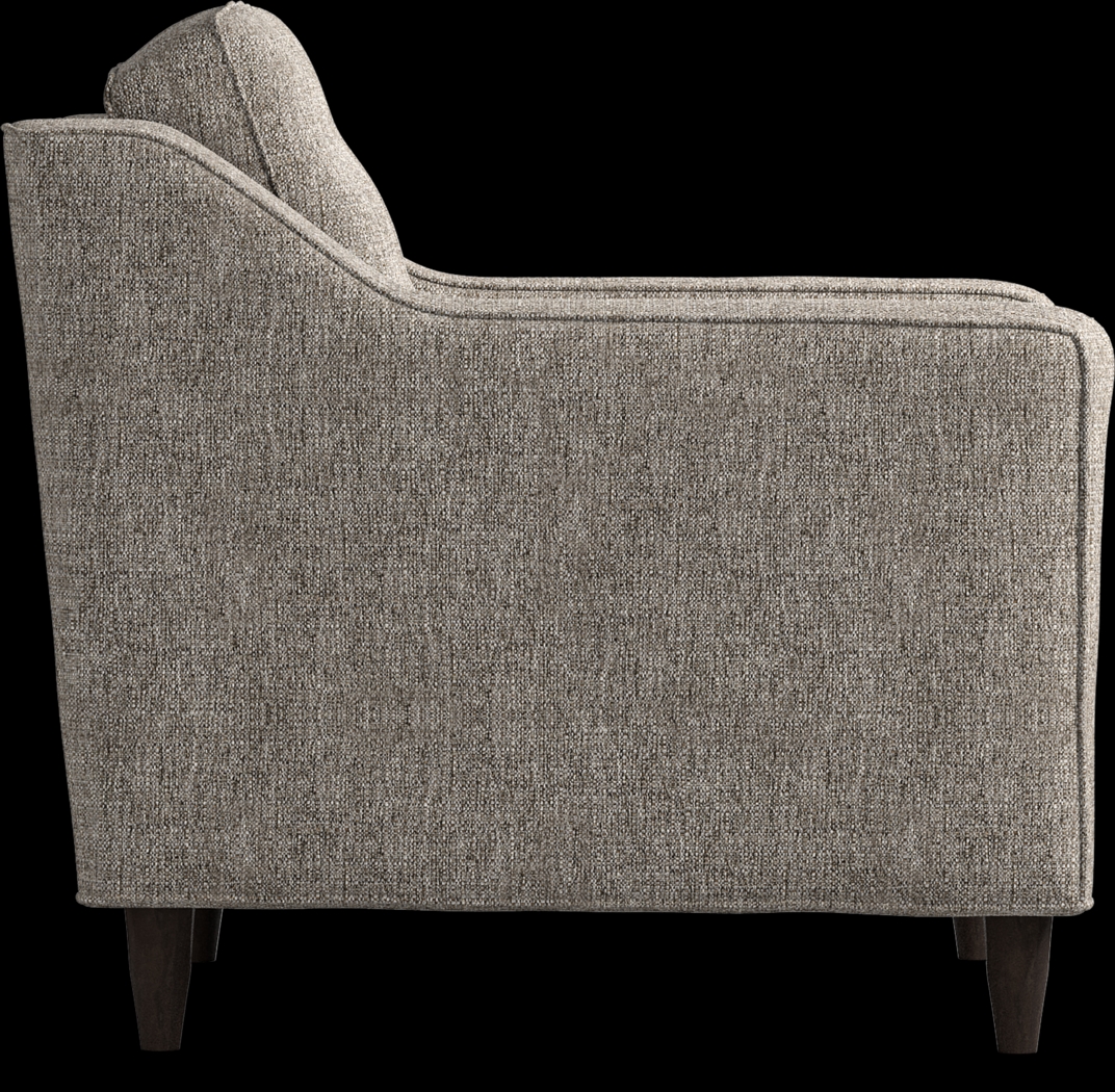 Hanover Gray Textured 5 Pc Sectional Living Room - Thumbnail - Image 8