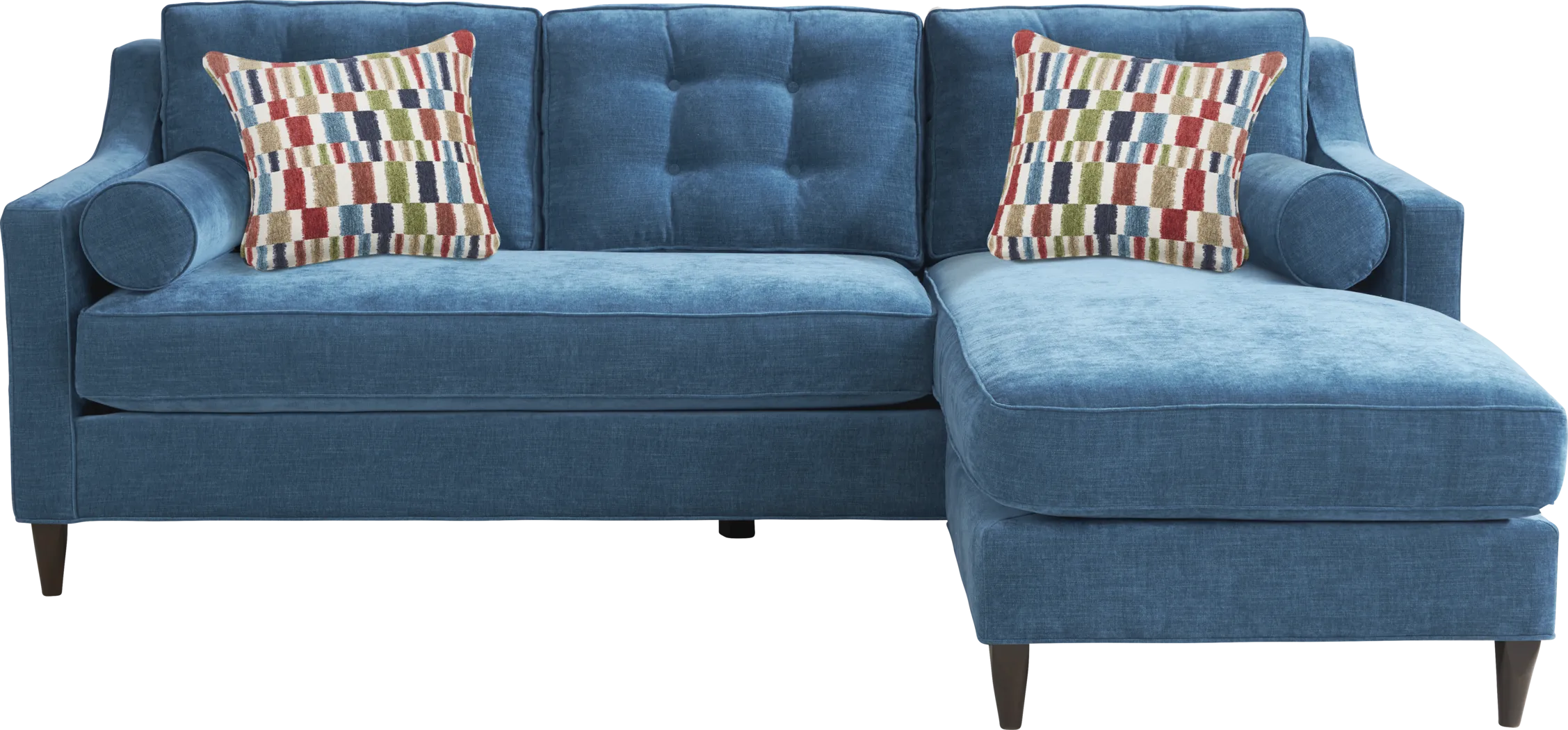 Hanover Ocean Chenille Gel Foam Sleeper Chaise Sofa - Thumbnail - Image 1