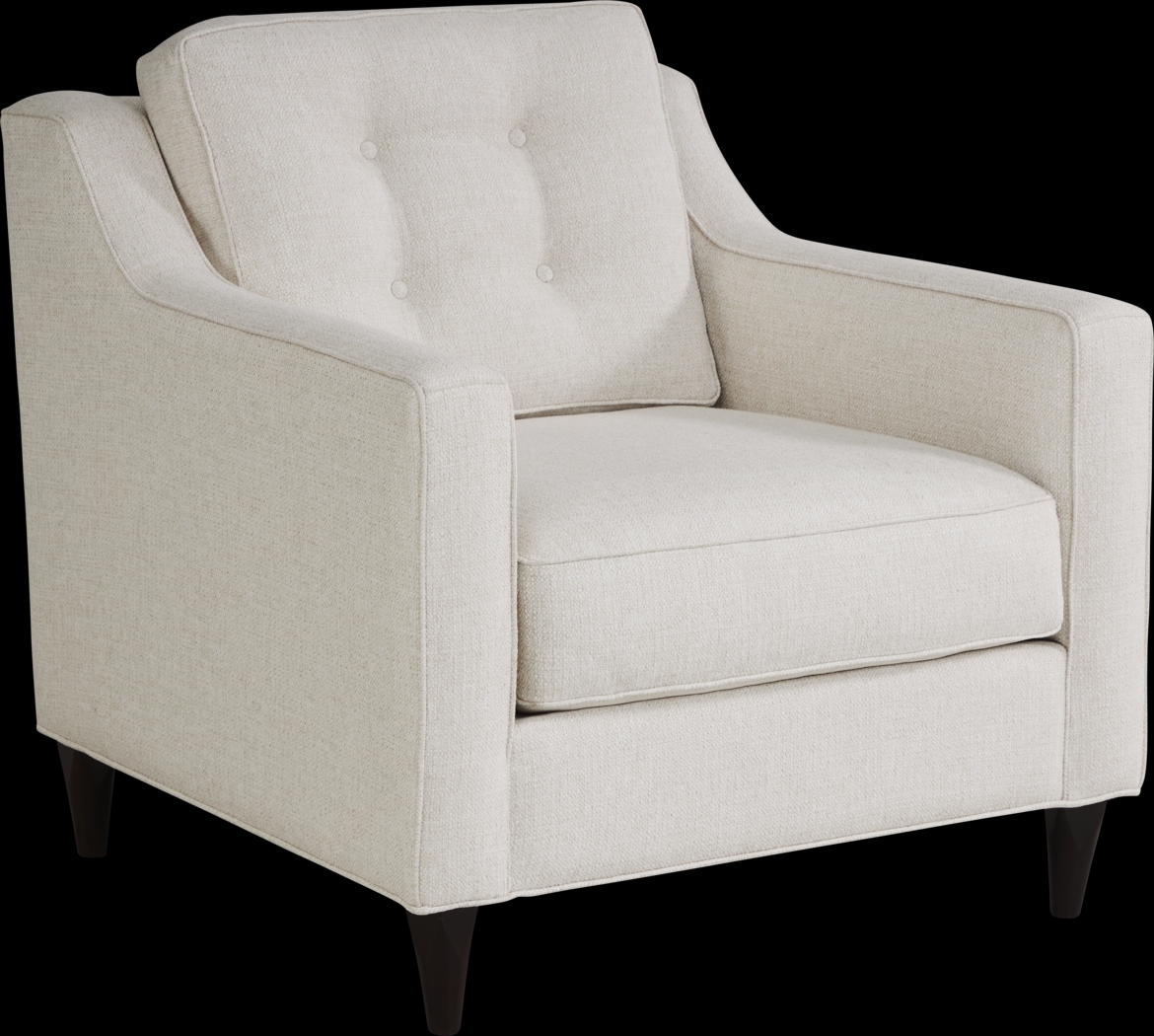 Hanover Off-White Textured 5 Pc Sectional Living Room - Thumbnail - Image 7