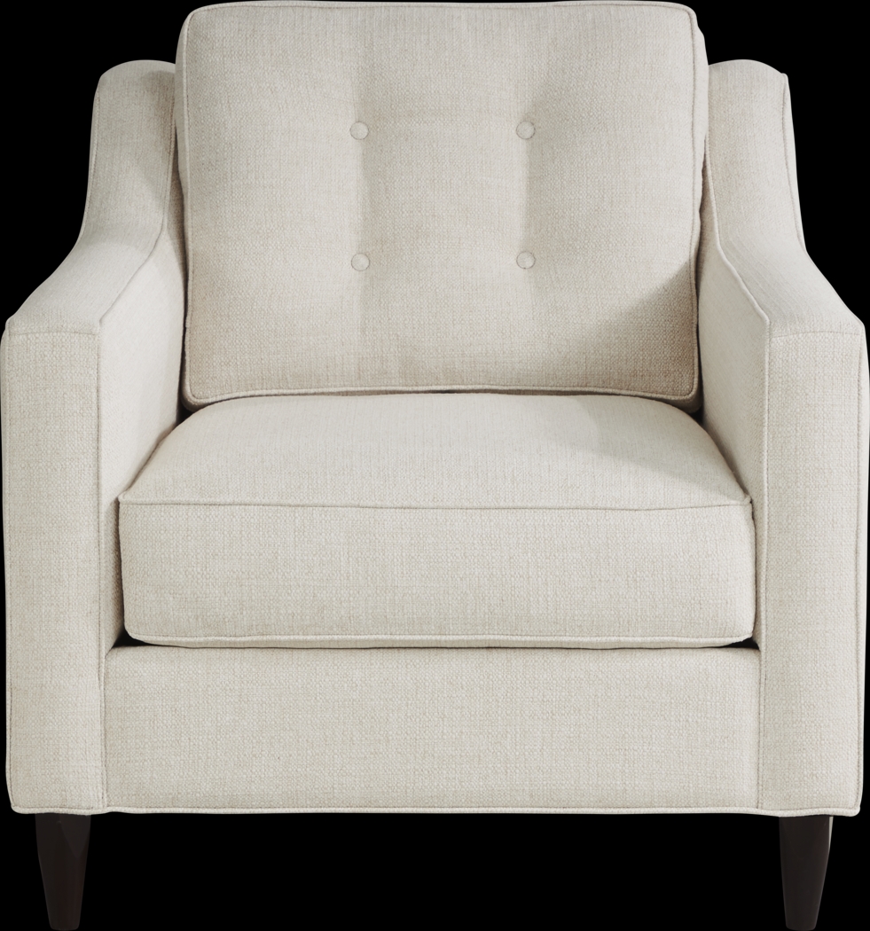 Hanover Off-White Textured 5 Pc Sectional Living Room - Thumbnail - Image 6