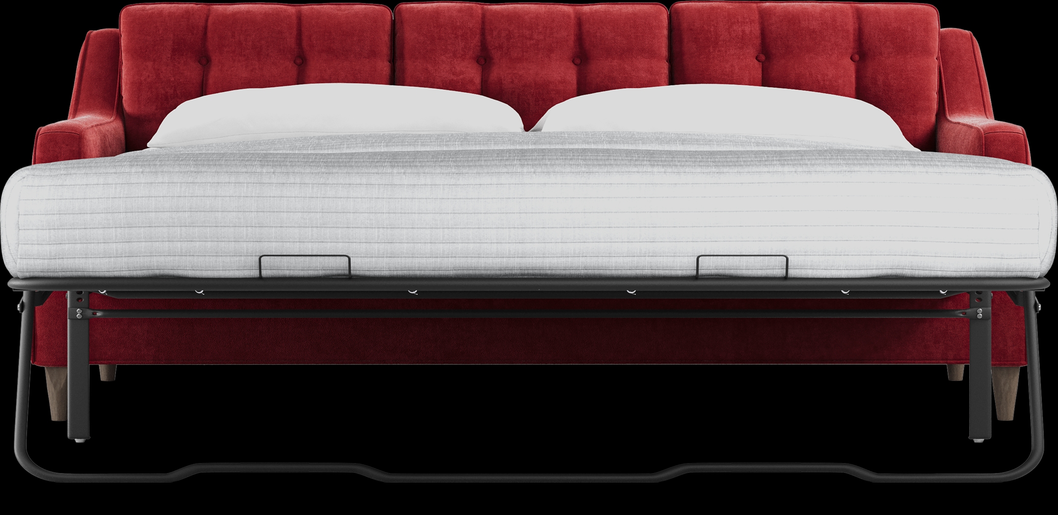 Hanover Ruby Chenille Gel Foam Sleeper Chaise Sofa - Thumbnail - Image 4