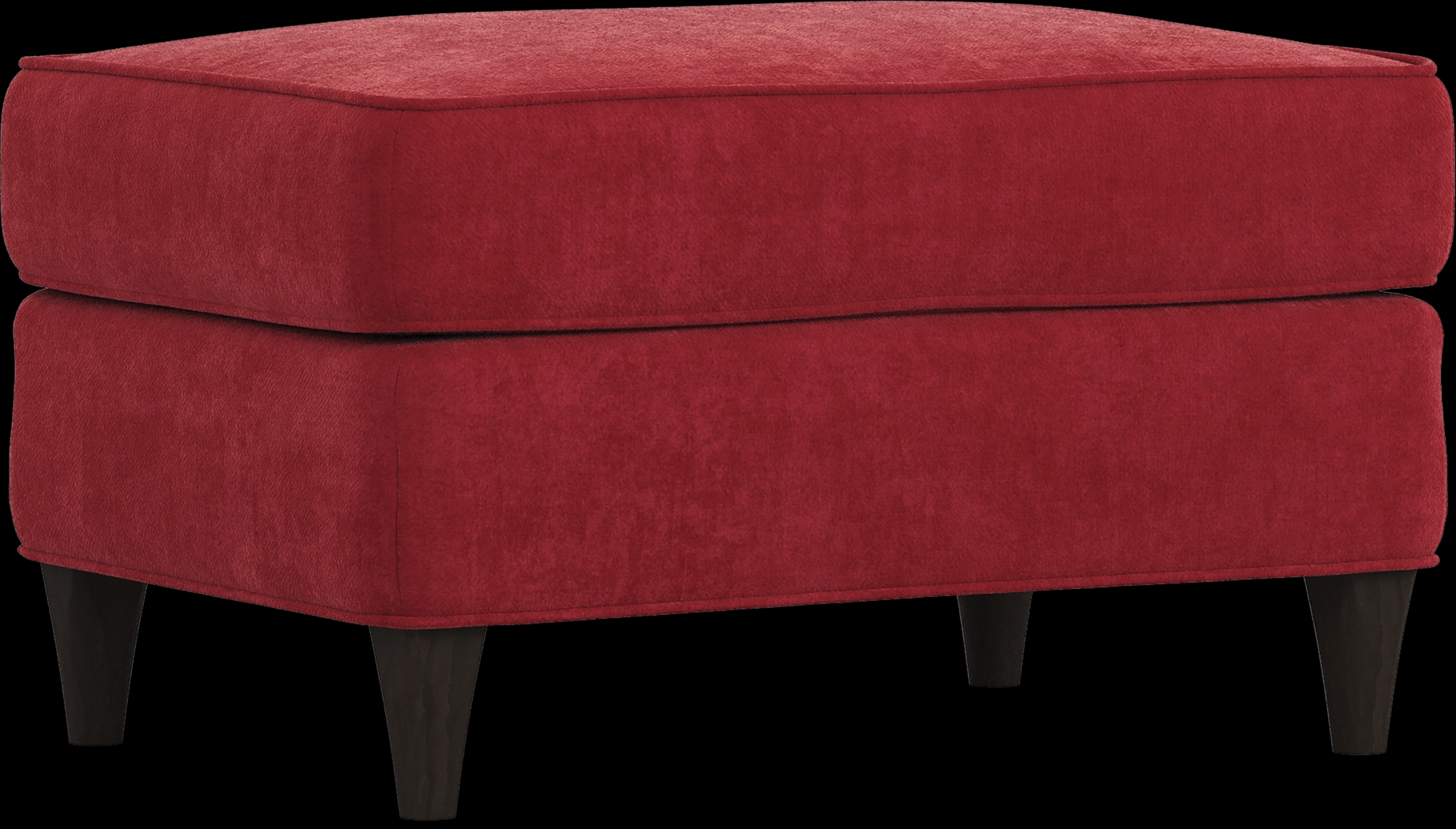 Hanover Ruby Chenille Ottoman - Thumbnail - Image 1