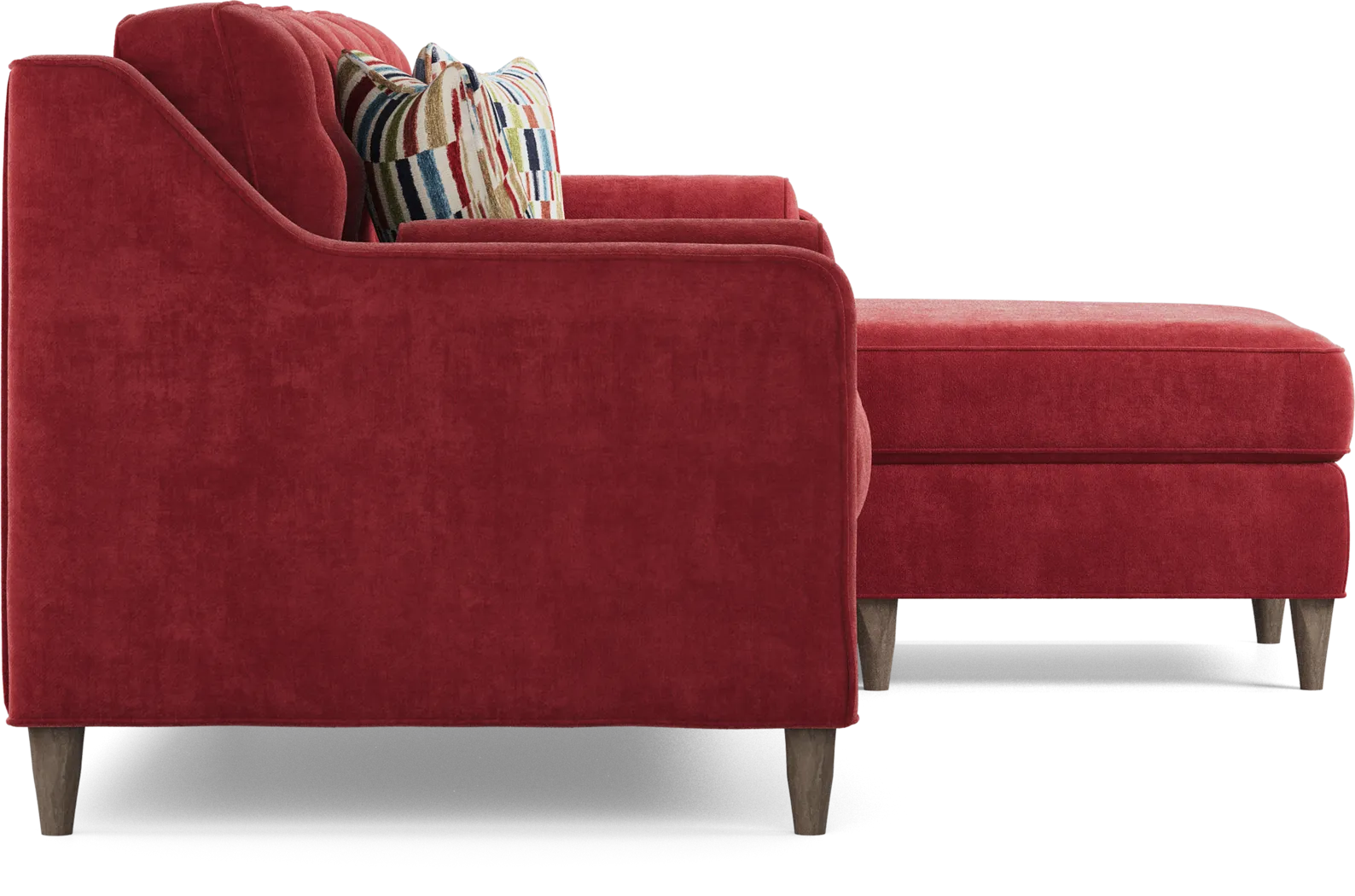 Hanover Ruby Chenille Sleeper Chaise Sofa - Image 7