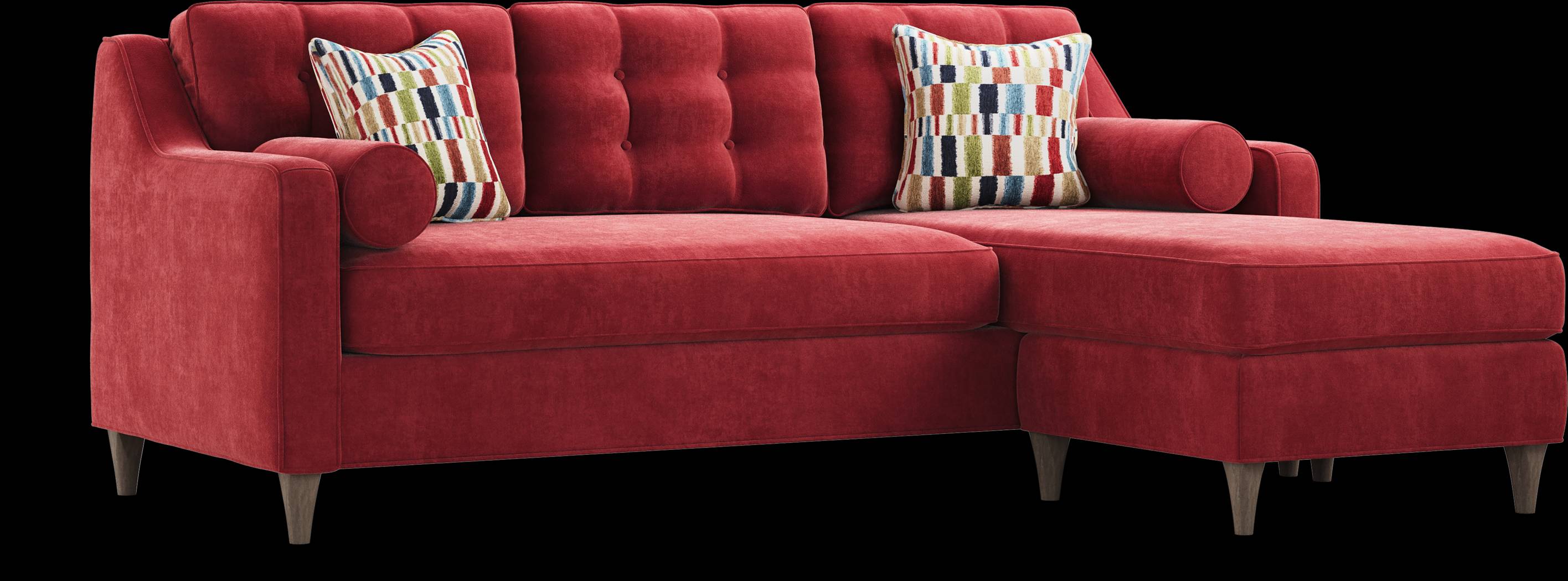 Hanover Ruby Chenille Sleeper Chaise Sofa - Thumbnail - Image 1