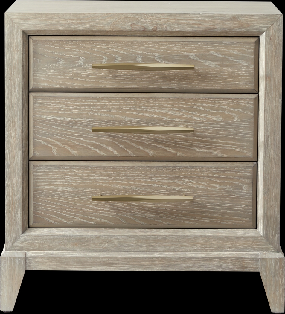 Kailey Park Light Oak 7 Pc Queen Panel Bedroom - Thumbnail - Image 9