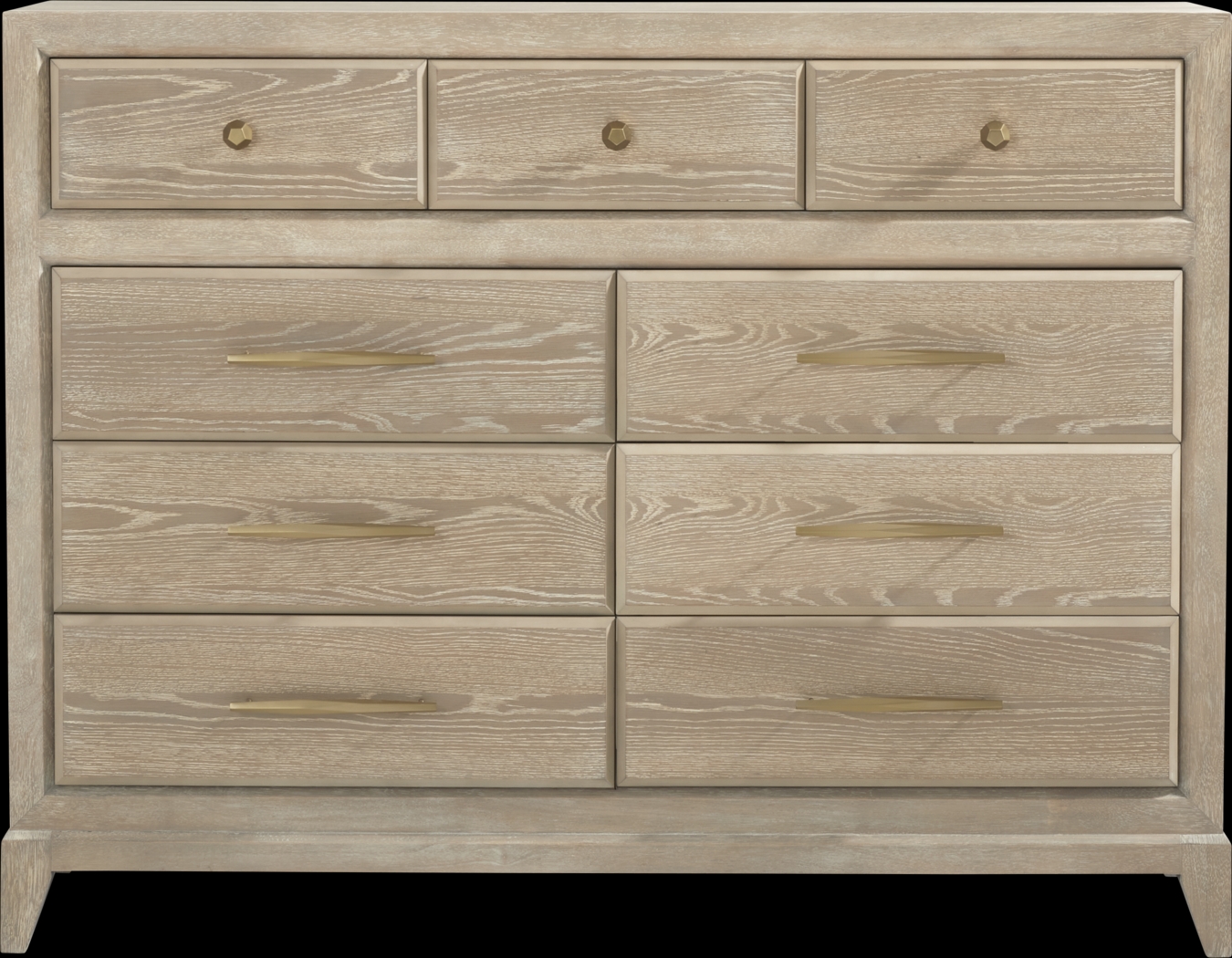 Cindy Crawford Home Kailey Park Light Oak 7 Pc King Sleigh Bedroom - Thumbnail - Image 6