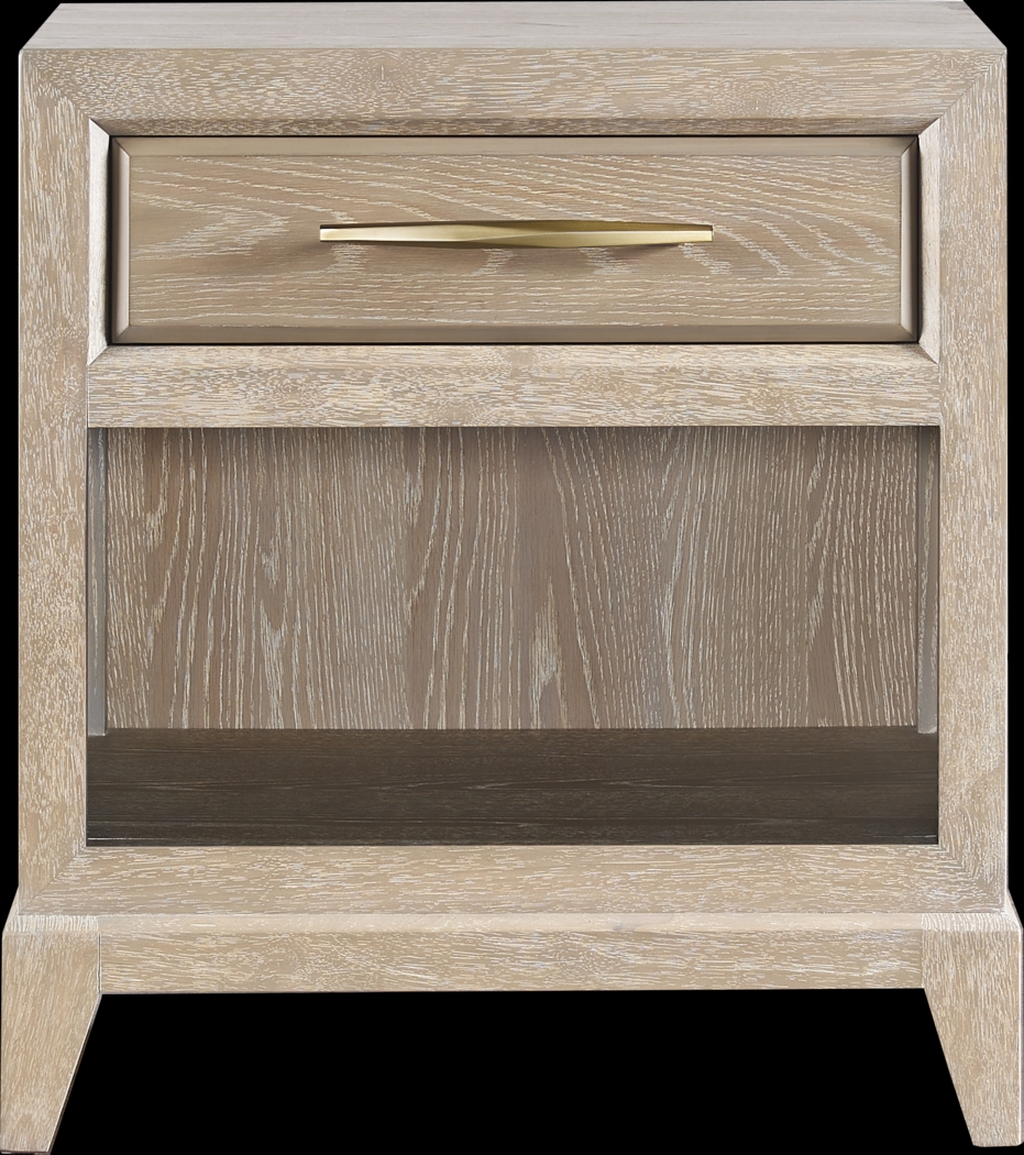 Cindy Crawford Home Kailey Park Light Oak 7 Pc King Sleigh Bedroom - Thumbnail - Image 10