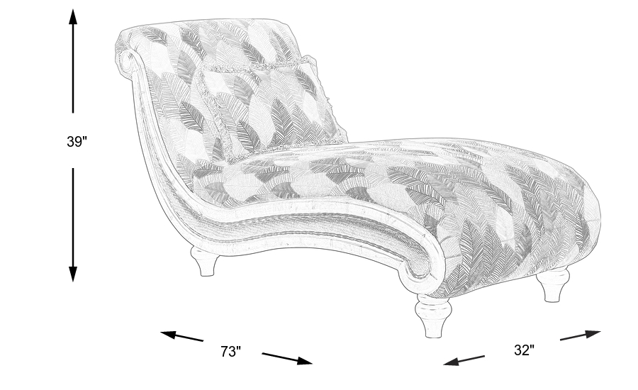 Dimension Image. Please refer to the Dimension Tab on this page for dimension details.