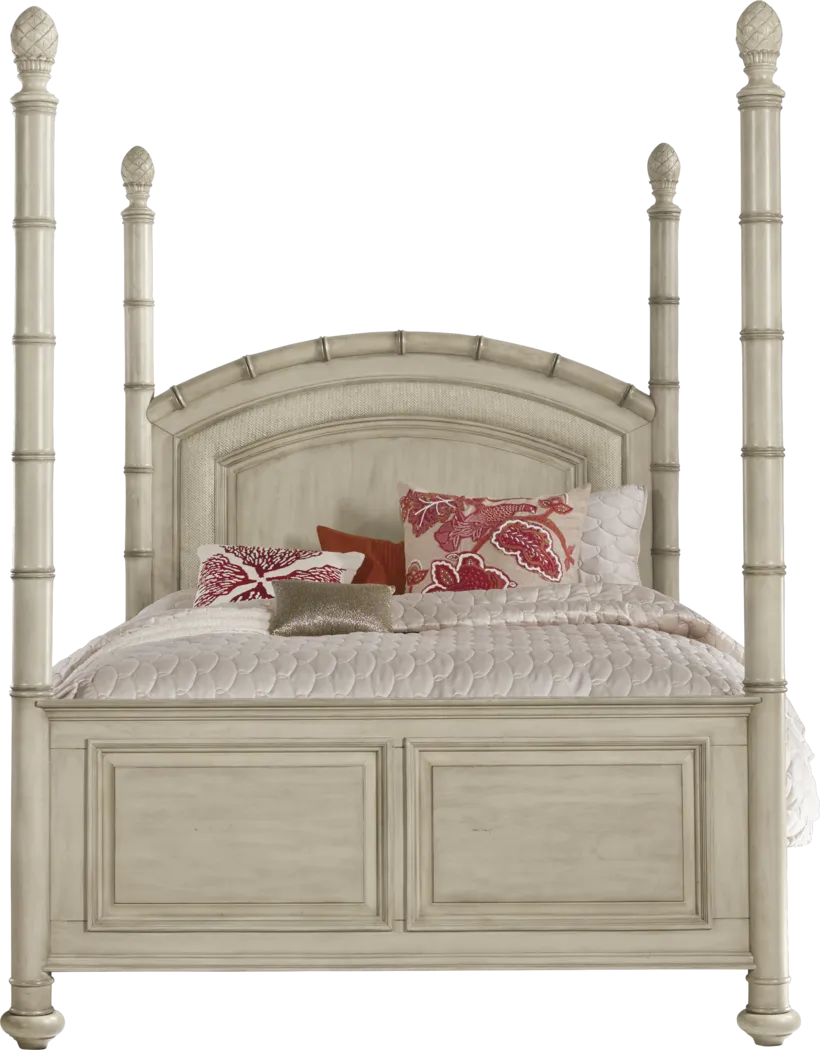 Cindy Crawford Home Key West Sand Poster 3 Pc Queen Bed - Thumbnail - Image 1