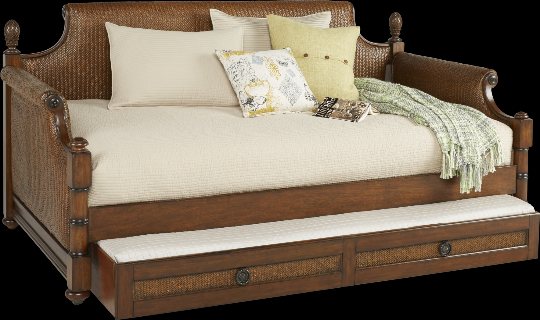 Cindy Crawford Home Key West Tobacco Daybed - Thumbnail - Image 2