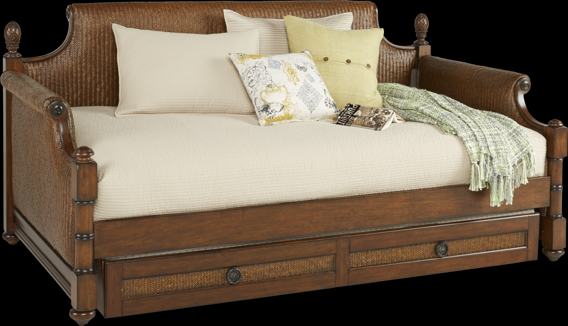 Cindy Crawford Home Key West Tobacco Daybed - Thumbnail - Image 1