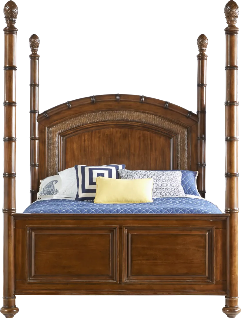 Cindy Crawford Home Key West Tobacco Poster 3 Pc Queen Bed - Thumbnail - Image 1