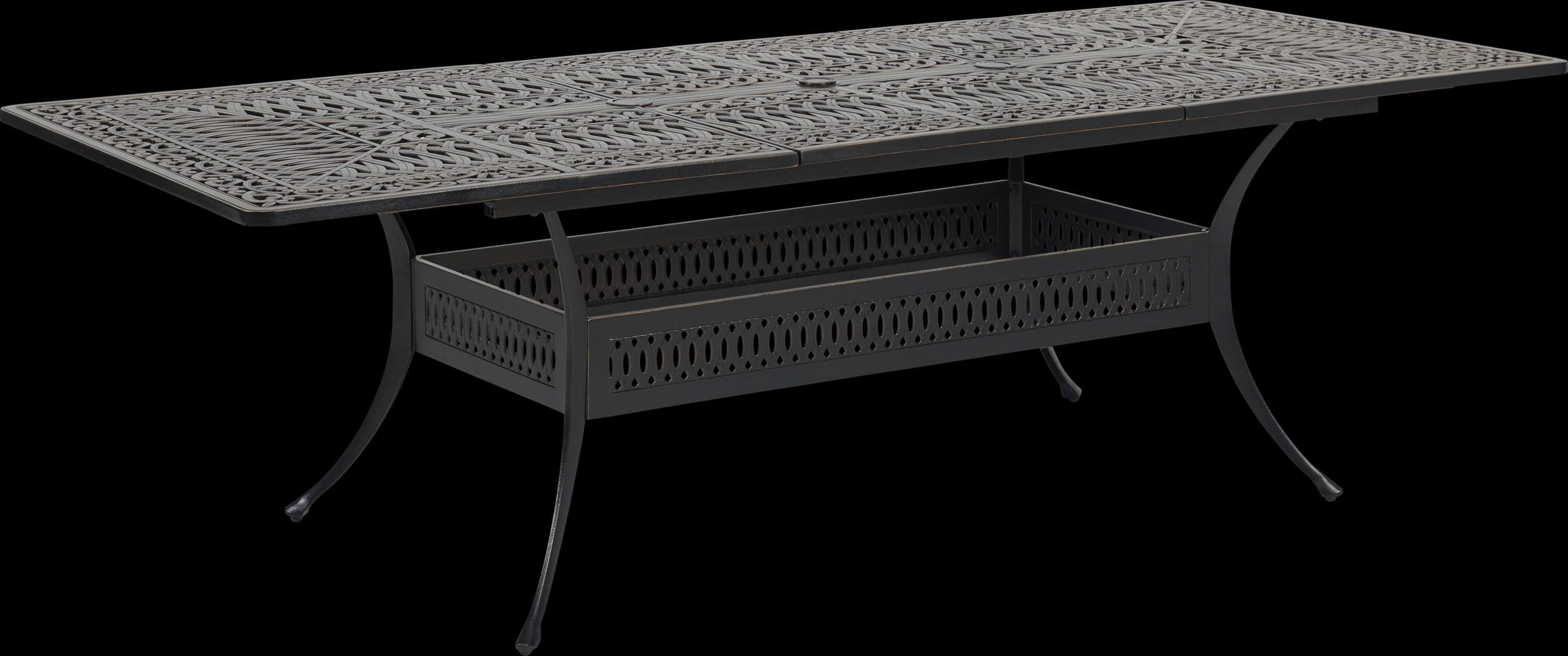 Cindy Crawford Home Lake Como Antique Bronze 5 Pc 72-102 In. Rectangle Outdoor Dining Set - Thumbnail - Image 3