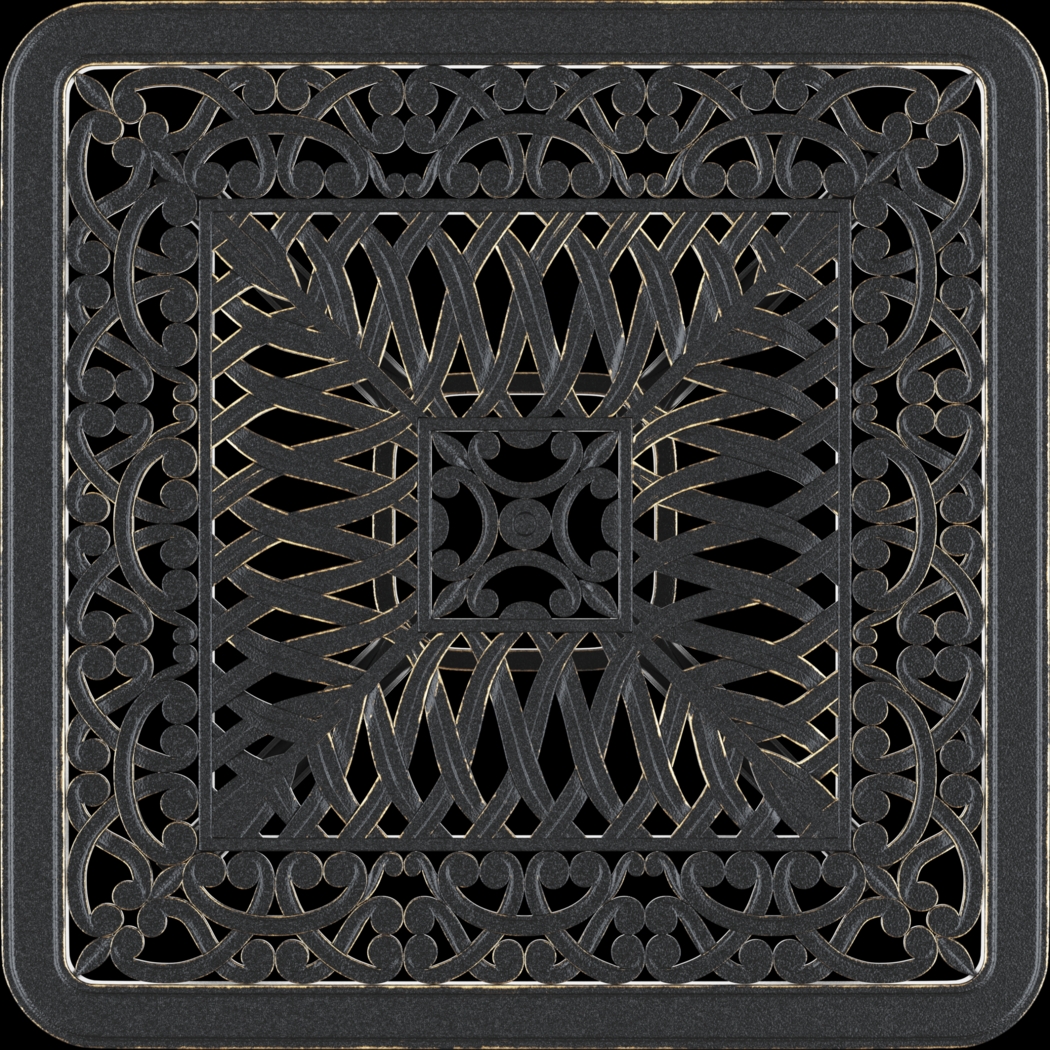 Cindy Crawford Home Lake Como Antique Bronze 6 Pc Outdoor Fire Pit Set with Mushroom Cushions - Thumbnail - Image 10