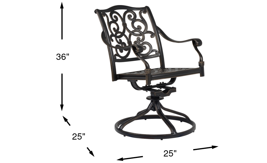 Dimension Image. Please refer to the Dimension Tab on this page for dimension details.