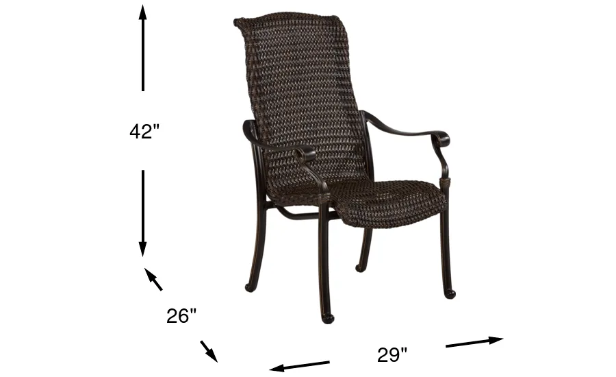 Dimension Image. Please refer to the Dimension Tab on this page for dimension details.