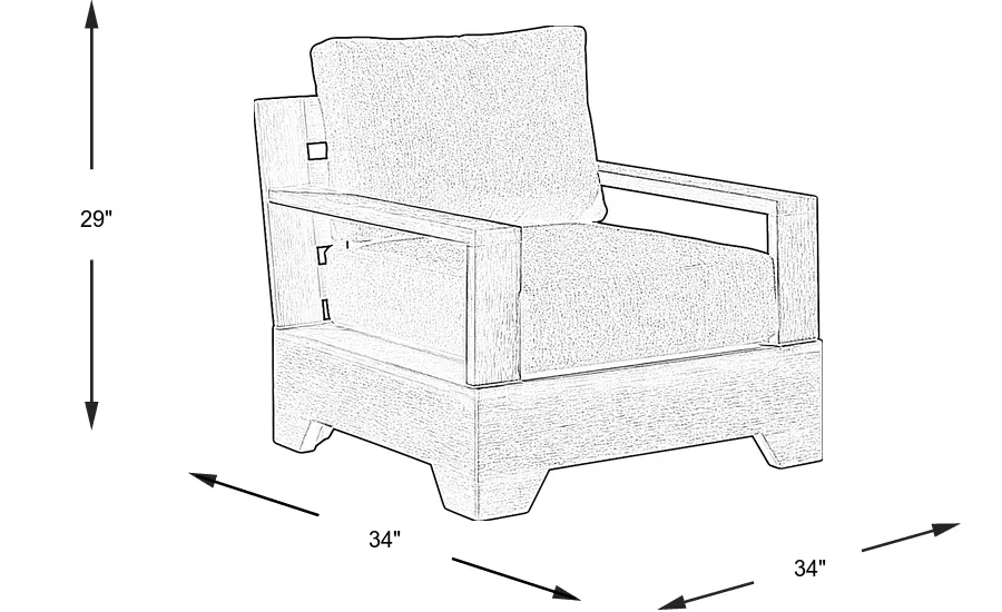 Dimension Image. Please refer to the Dimension Tab on this page for dimension details.