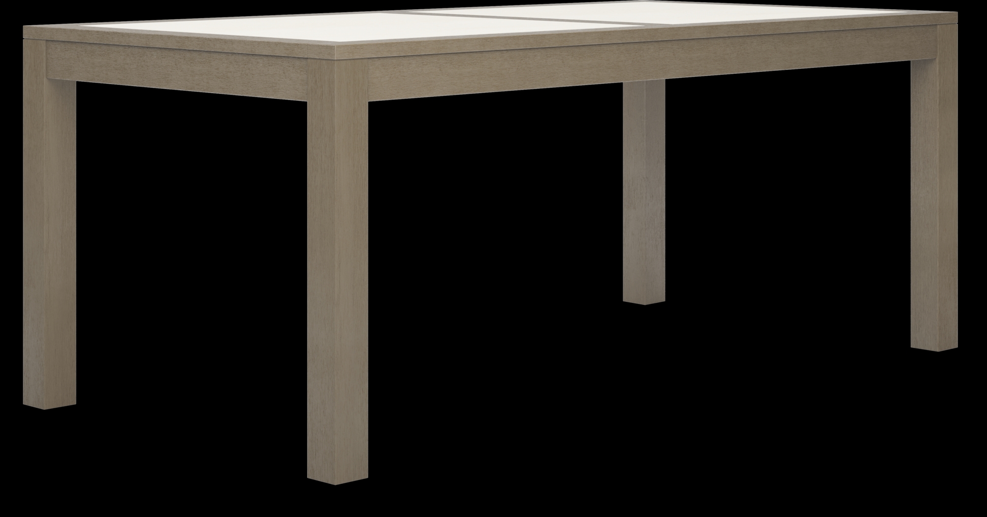 Lake Tahoe Gray 5 Pc Rectangle Outdoor Dining Set with Seagull Cushions - Thumbnail - Image 2