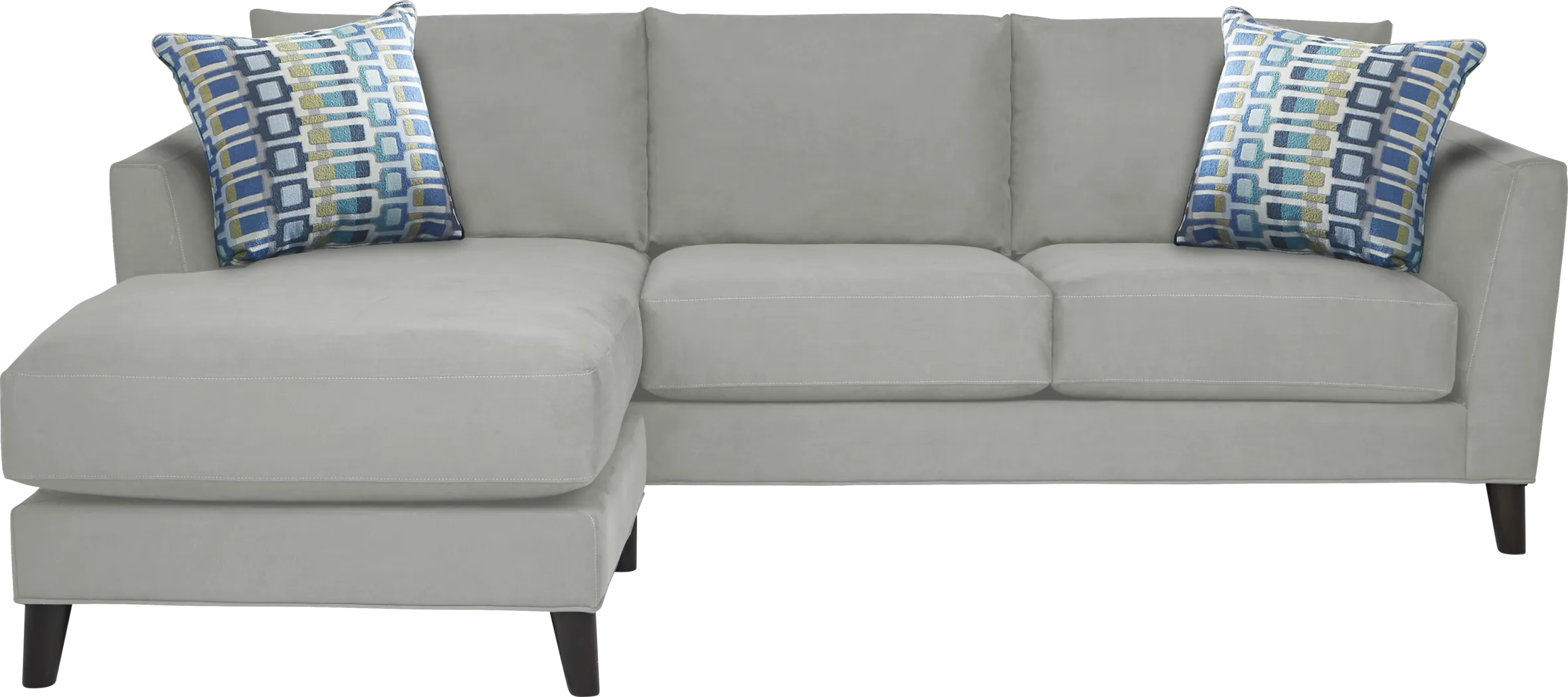 Lexington Avenue Platinum 2 Pc Sectional - Thumbnail - Image 1