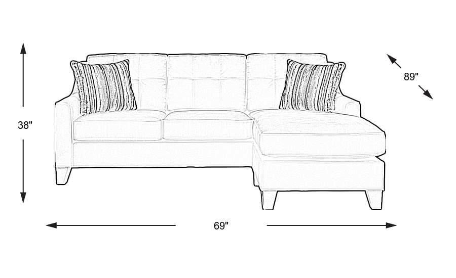 Dimension Image. Please refer to the Dimension Tab on this page for dimension details.