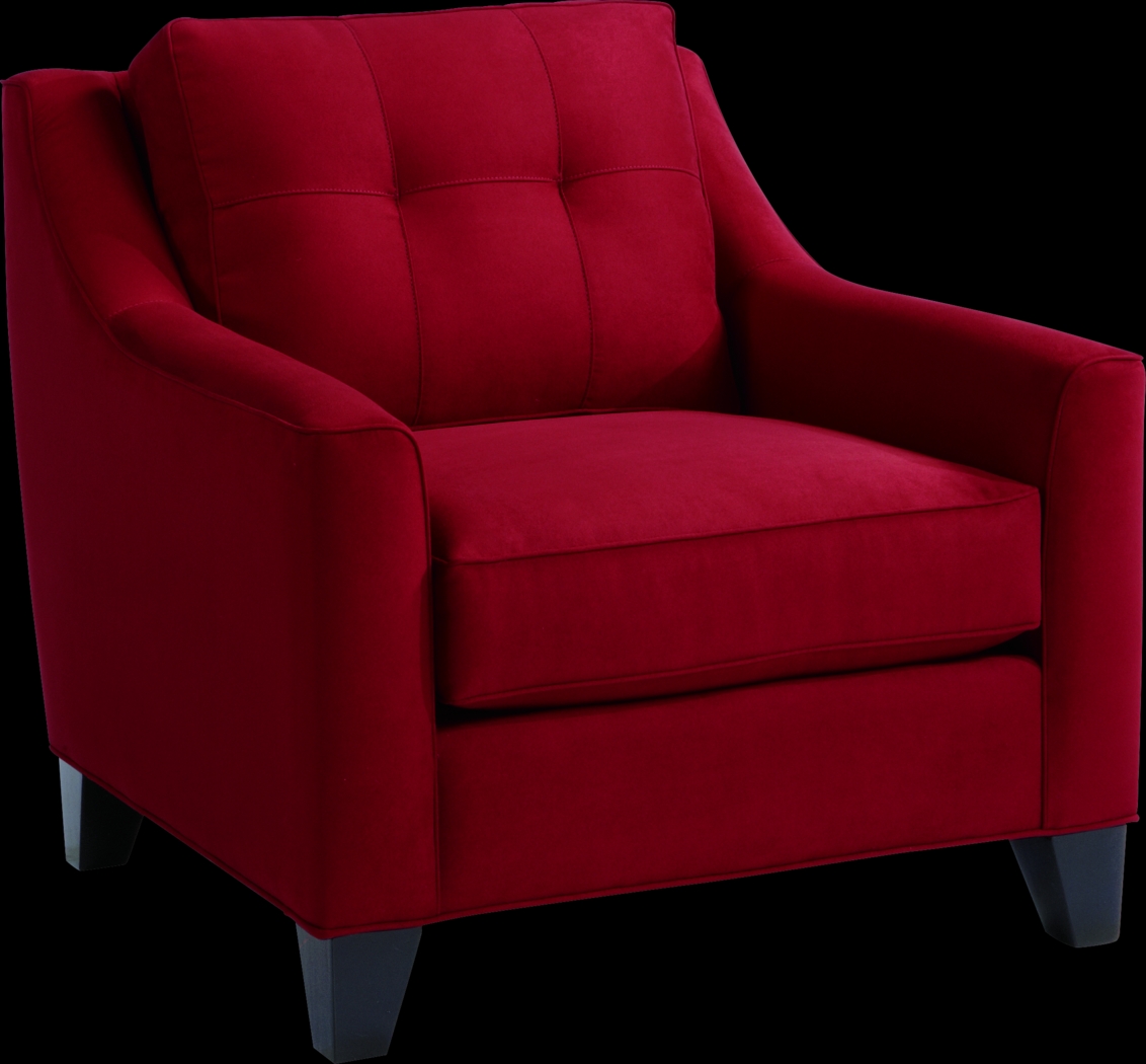 Madison Place Cardinal Microfiber Chair - Thumbnail - Image 1