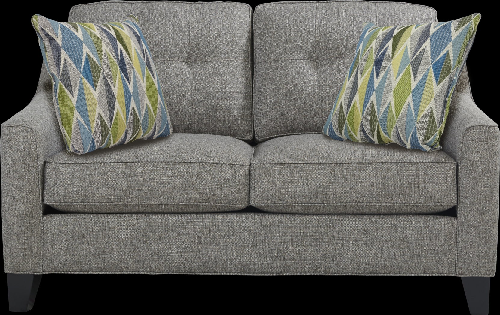 Cindy Crawford Home Madison Place Gray Textured 5 Pc Living Room - Thumbnail - Image 4