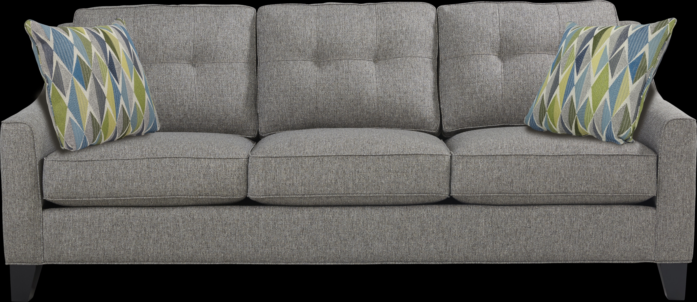 Cindy Crawford Home Madison Place Gray Textured 5 Pc Living Room - Thumbnail - Image 3