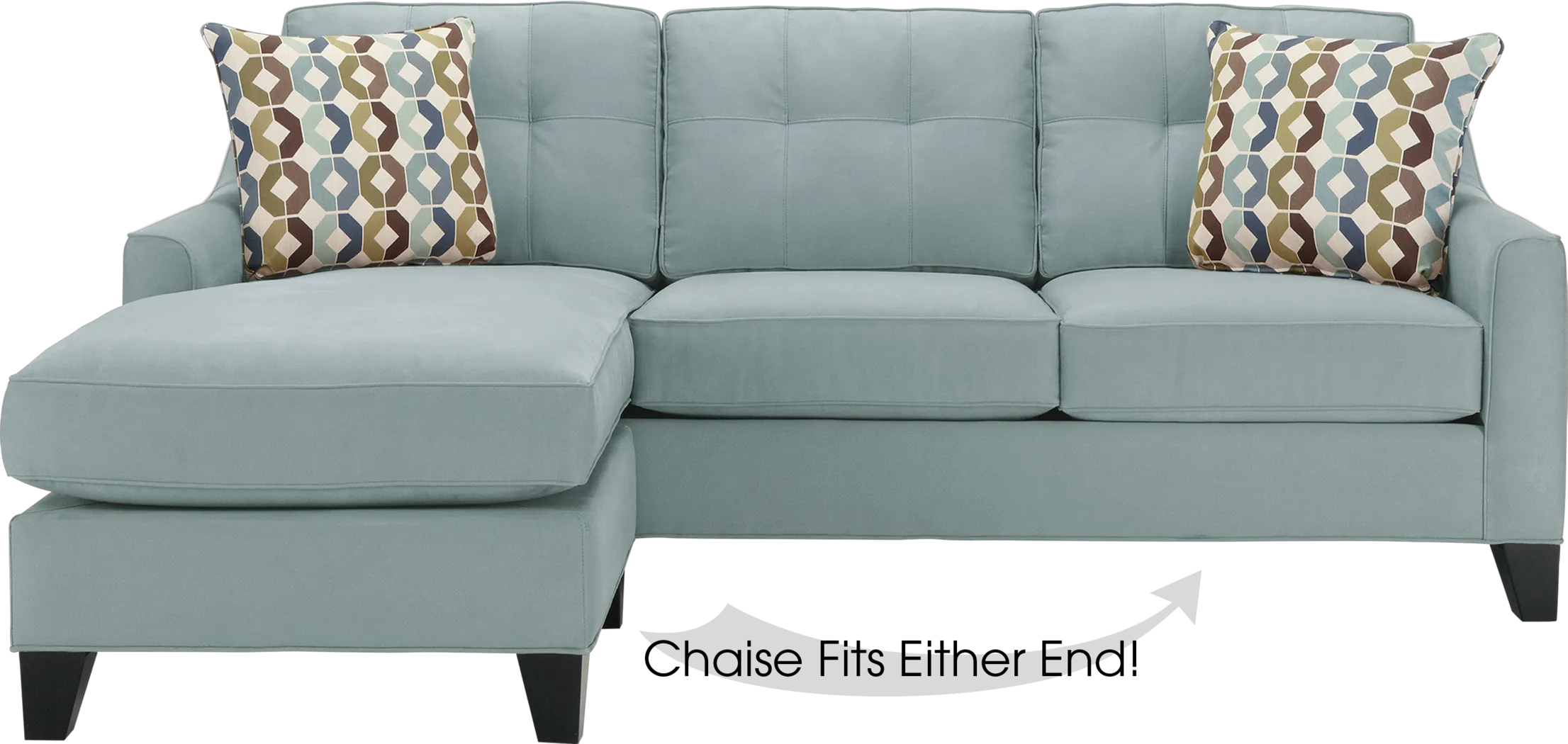 Cindy Crawford Home Madison Place Hydra 2 Pc Sectional - Thumbnail - Image 1