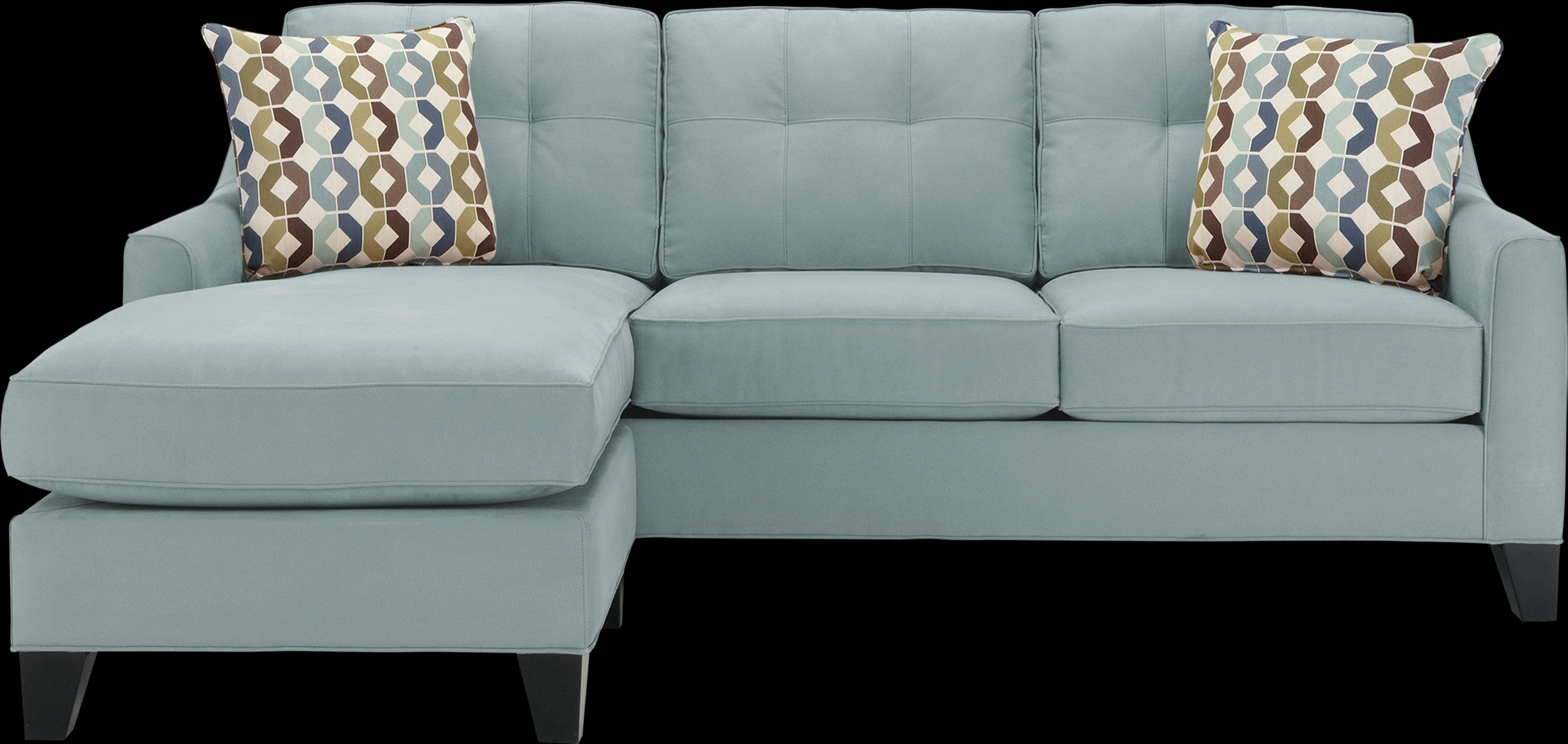 Cindy Crawford Home Madison Place Hydra 2 Pc Sleeper Sectional - Thumbnail - Image 1