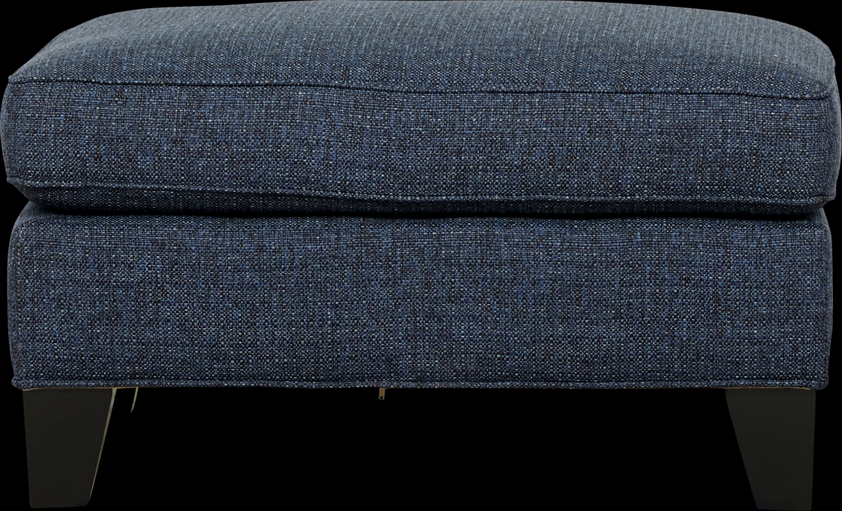 Madison Place Midnight Textured Ottoman - Thumbnail - Image 2