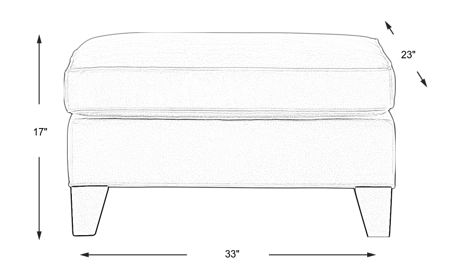 Dimension Image. Please refer to the Dimension Tab on this page for dimension details.