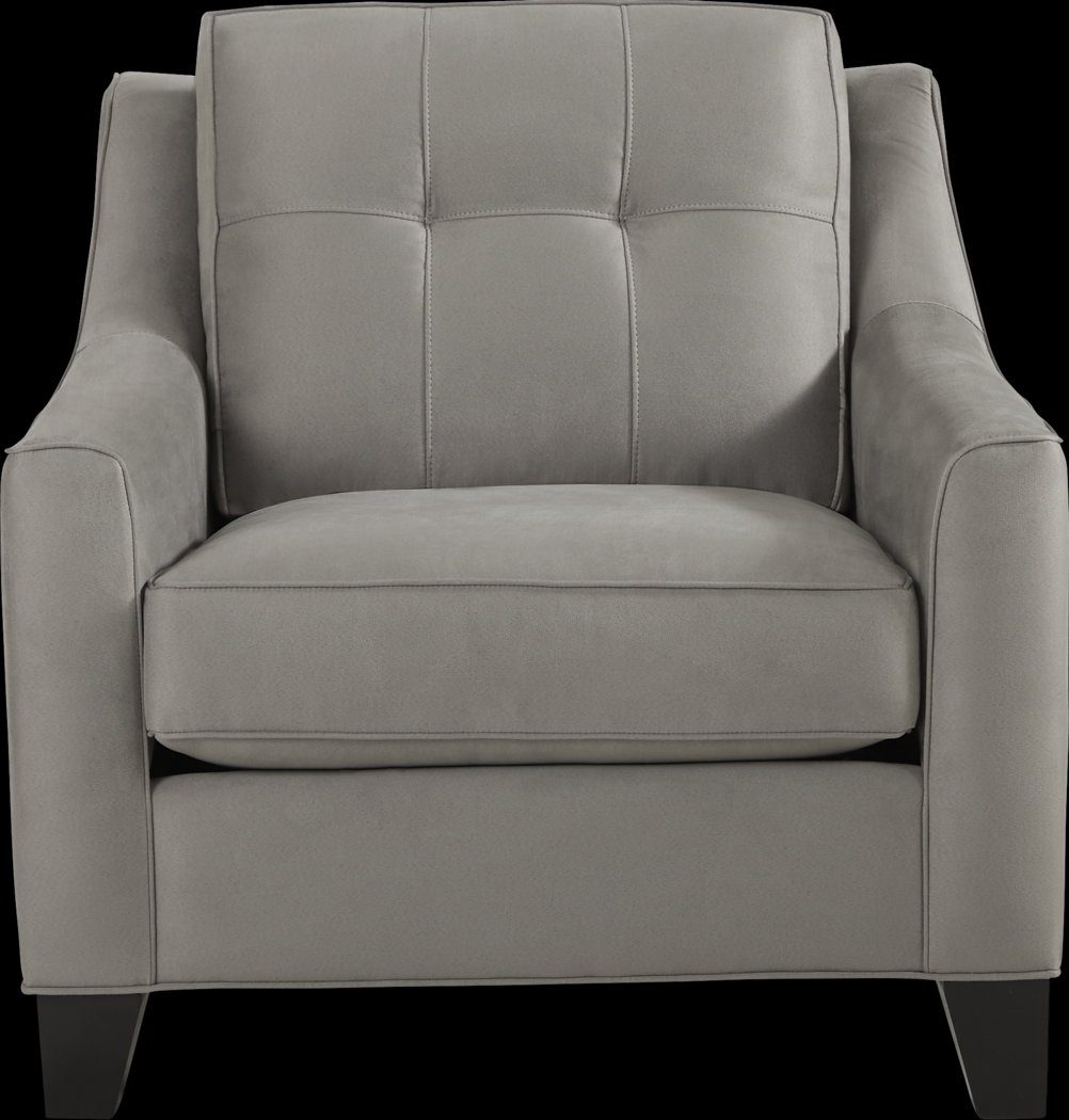 Madison Place Steel Microfiber Chair - Thumbnail - Image 2