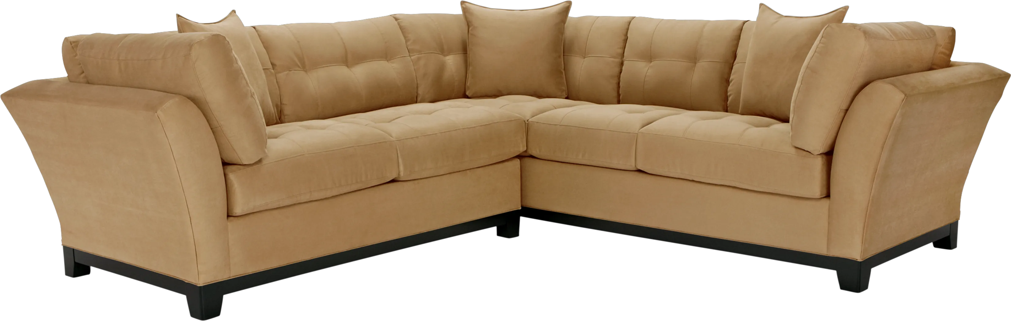 Cindy Crawford Home Metropolis Peat 2 Pc Sectional - Thumbnail - Image 1