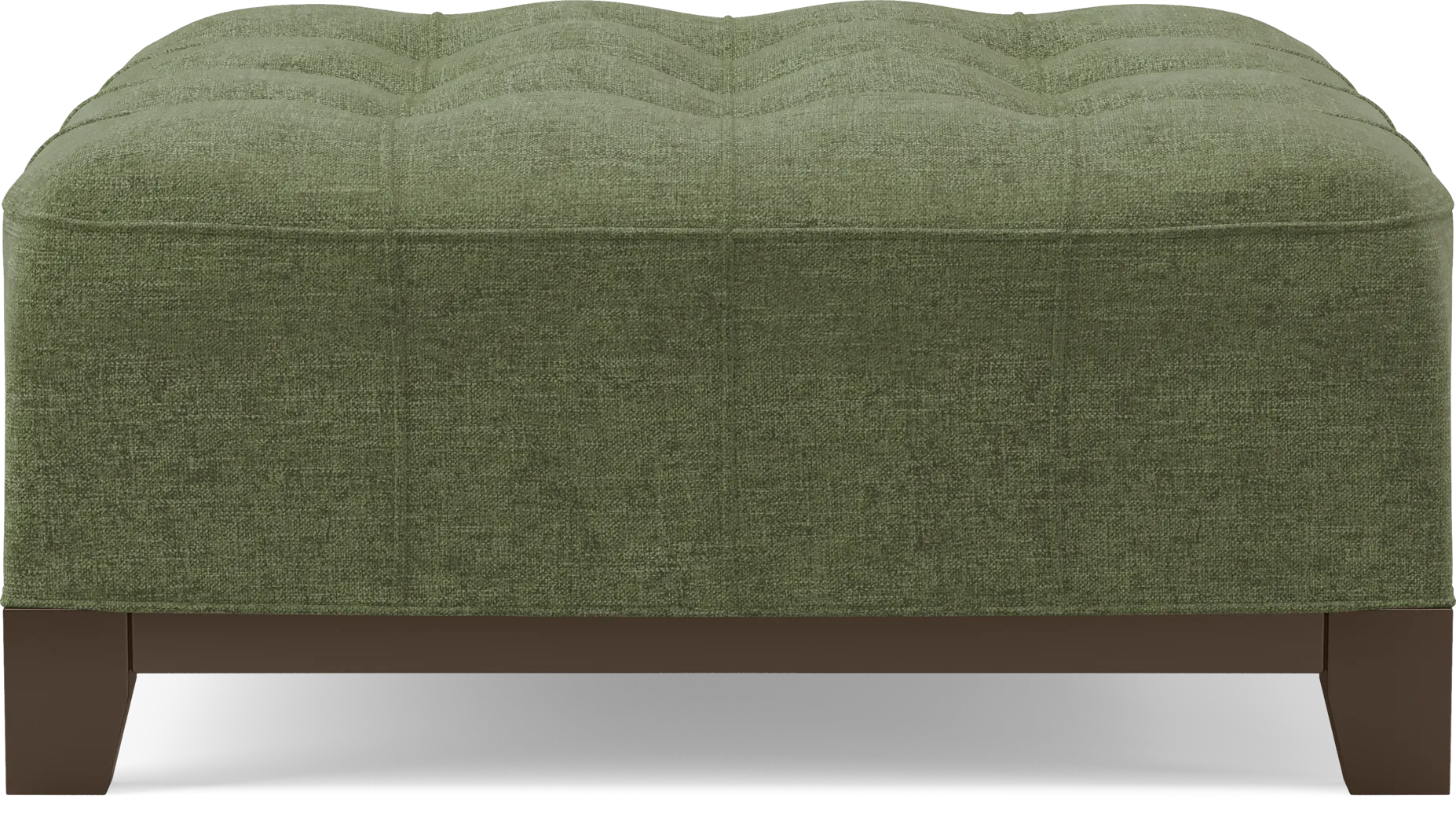 Metropolis Way Avocado Textured Cocktail Ottoman - Thumbnail - Image 2