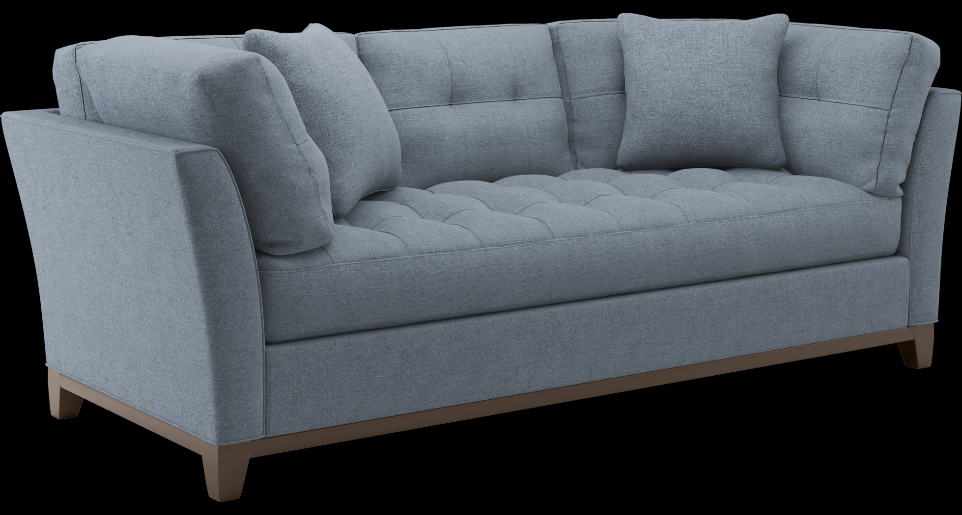 Metropolis Way Chambray Textured Sofa - Thumbnail - Image 2