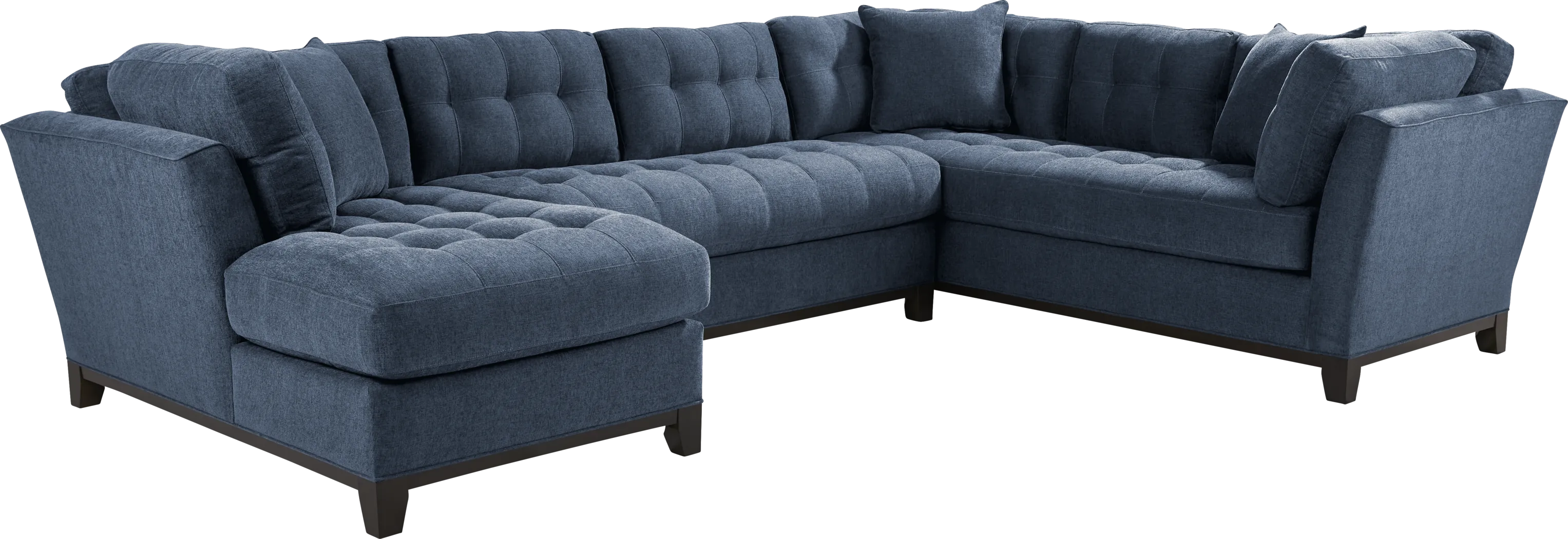 Metropolis Way Ink Textured 3 Pc Sectional - Thumbnail - Image 3