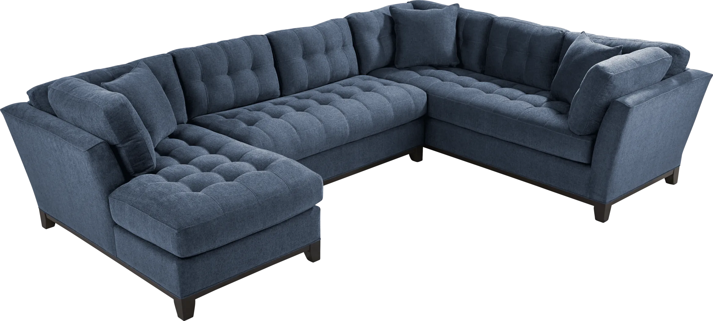 Metropolis Way Ink Textured 3 Pc Sectional - Thumbnail - Image 1