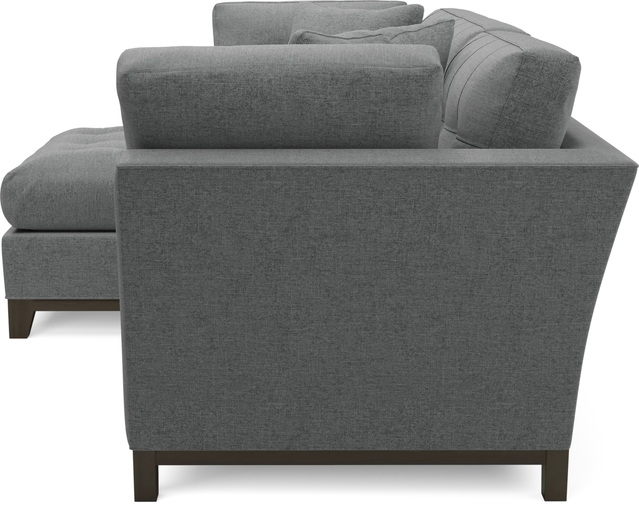 Cindy Crawford Home Metropolis Way Granite Textured 2 Pc Sectional - Thumbnail - Image 4