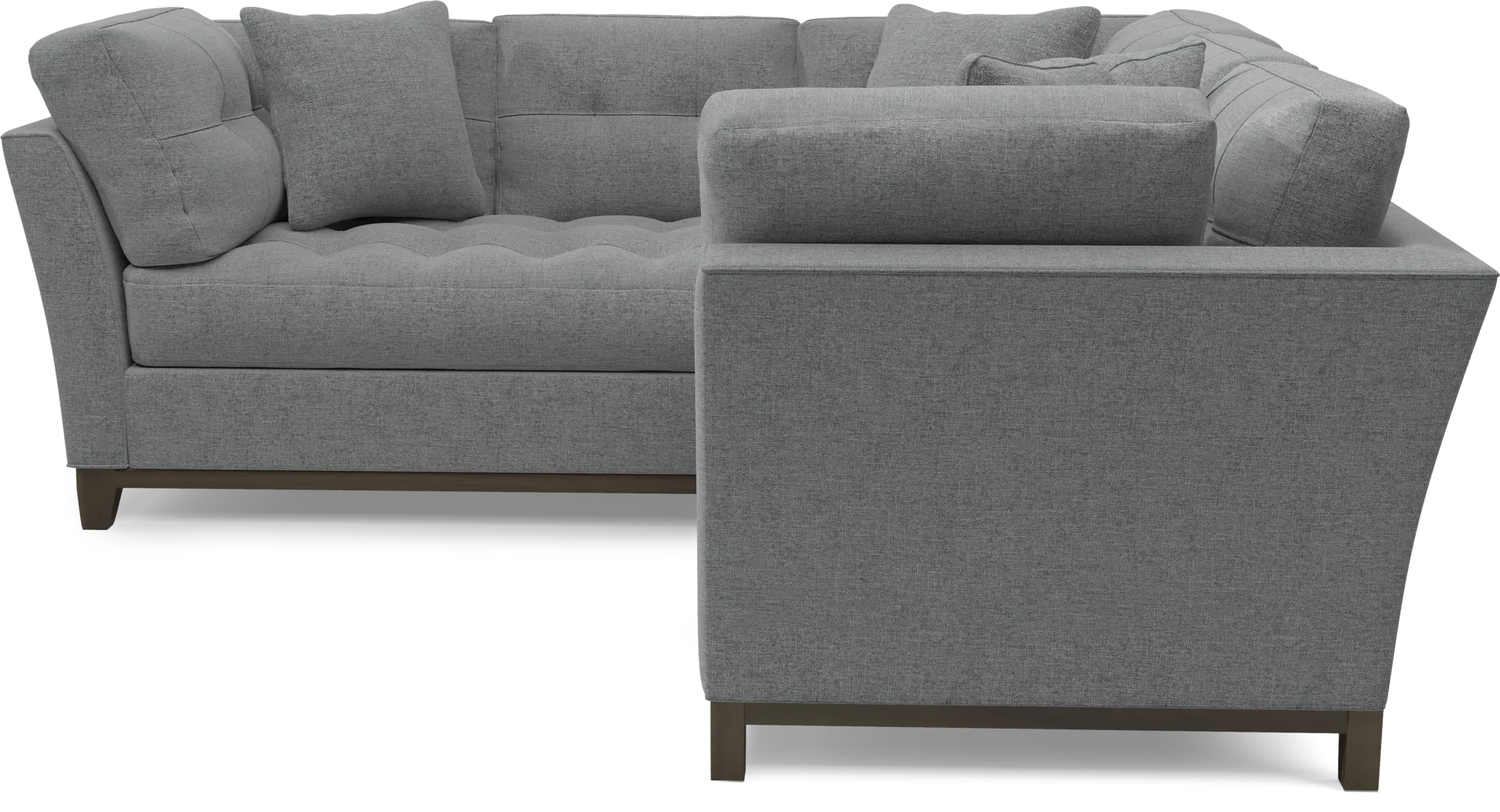 Cindy Crawford Home Metropolis Way Granite Textured 2 Pc Sectional - Thumbnail - Image 3