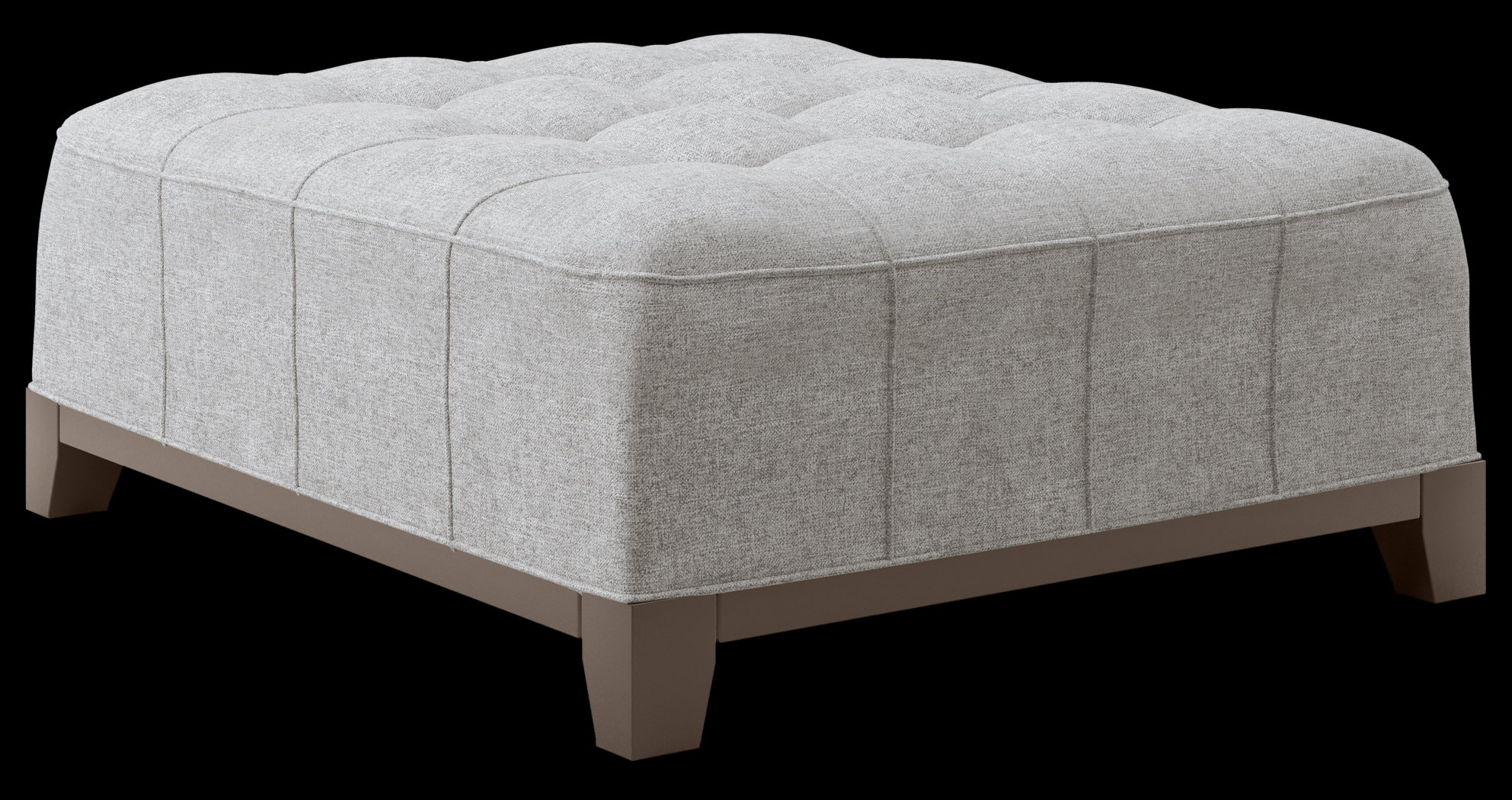 Metropolis Way Smoke Cocktail Ottoman - Thumbnail - Image 1